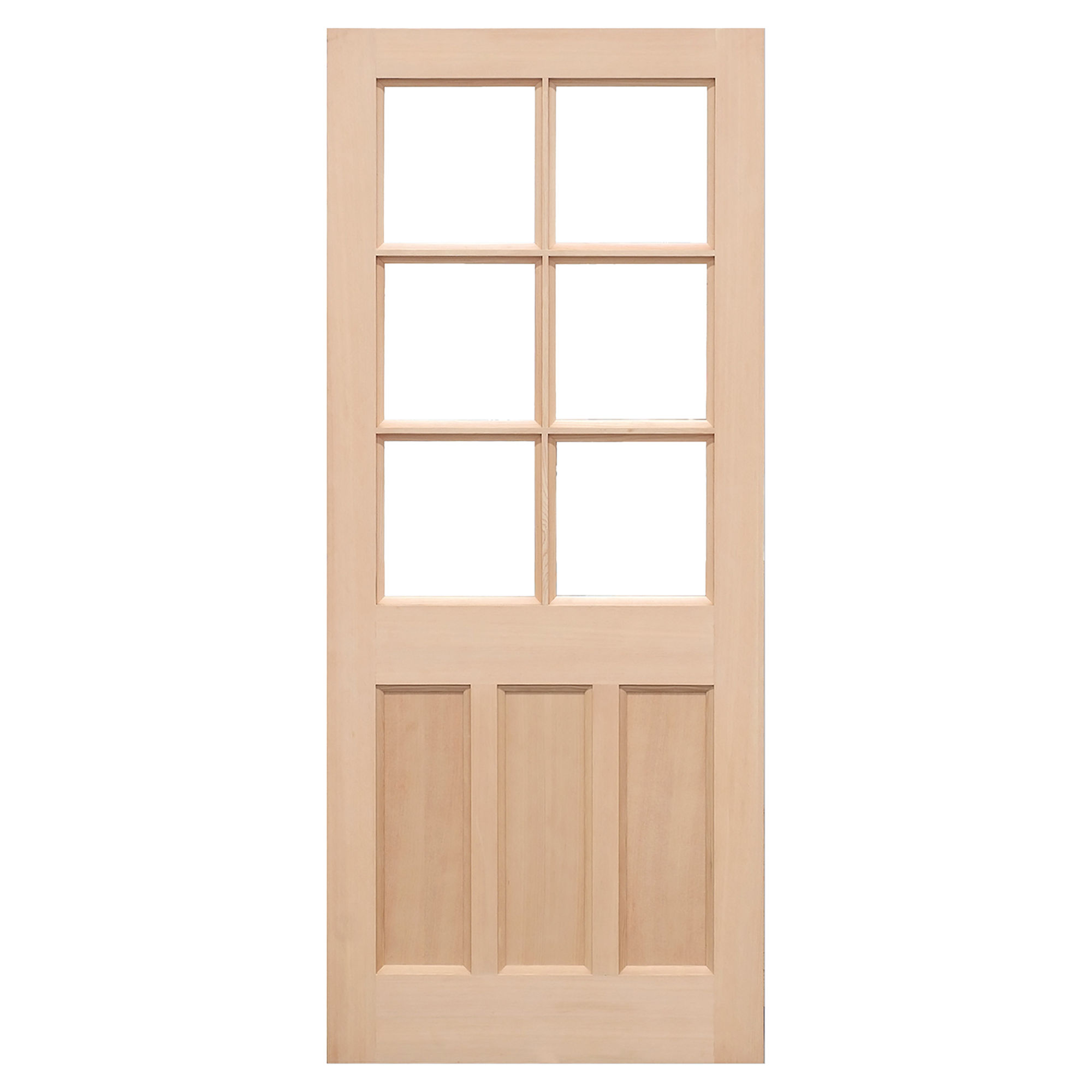 KXT Unfinished Unglazed External Door Hemlock