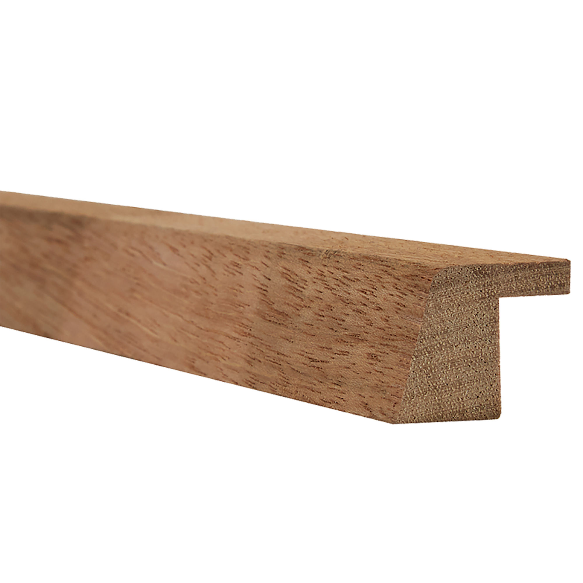 Unfinished Internal Door Hockey Stick Beading Hardwood 20mm x 20.5mm x 2000mm - HOCKEY