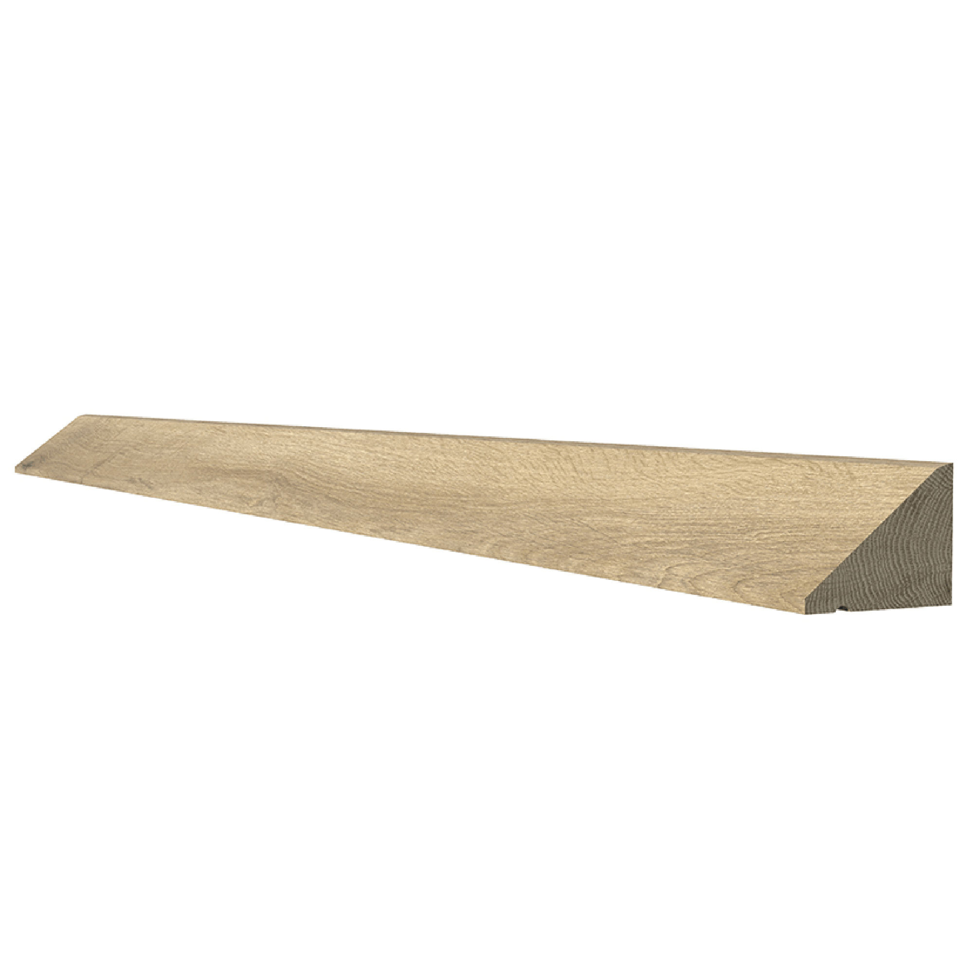 Contemporary Unfinished External Door Weather Bar Oak 40mm x 60mm x 915mm - OAKWBARSCON