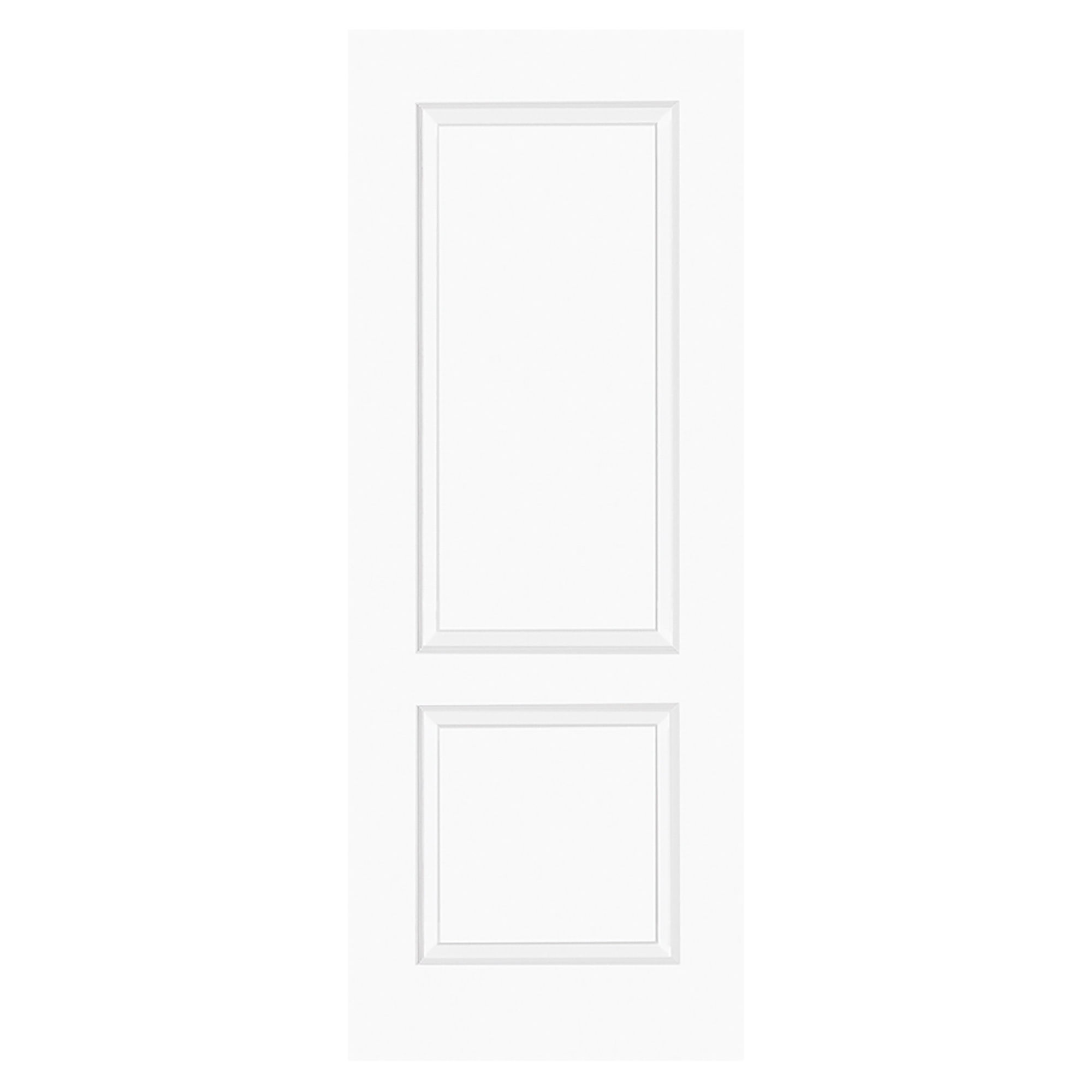 Berlin 2-Panel Pre-Finished Smooth Moulded Internal Door White