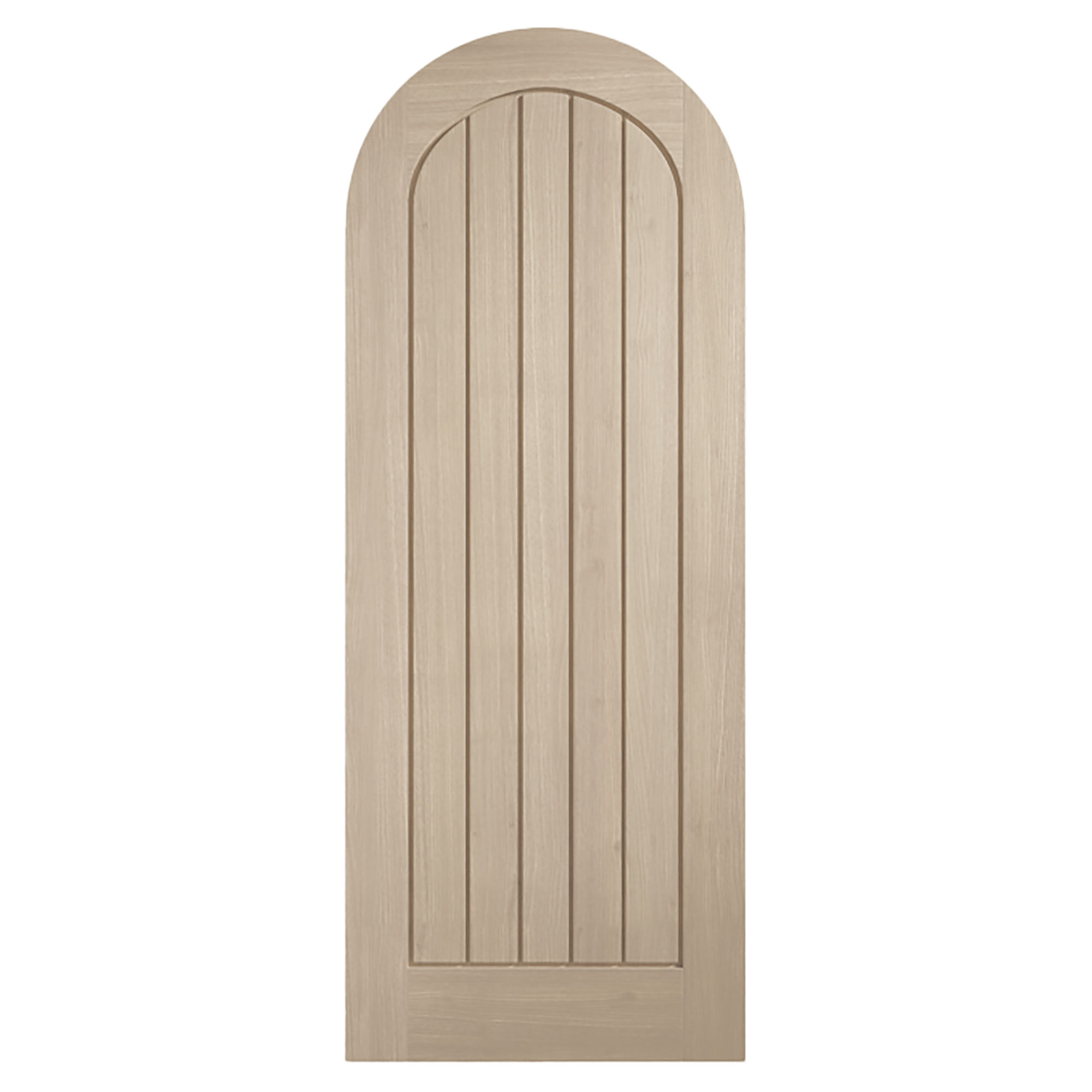 Mexicano Pre-Finished Arched Internal Door Blonde Oak