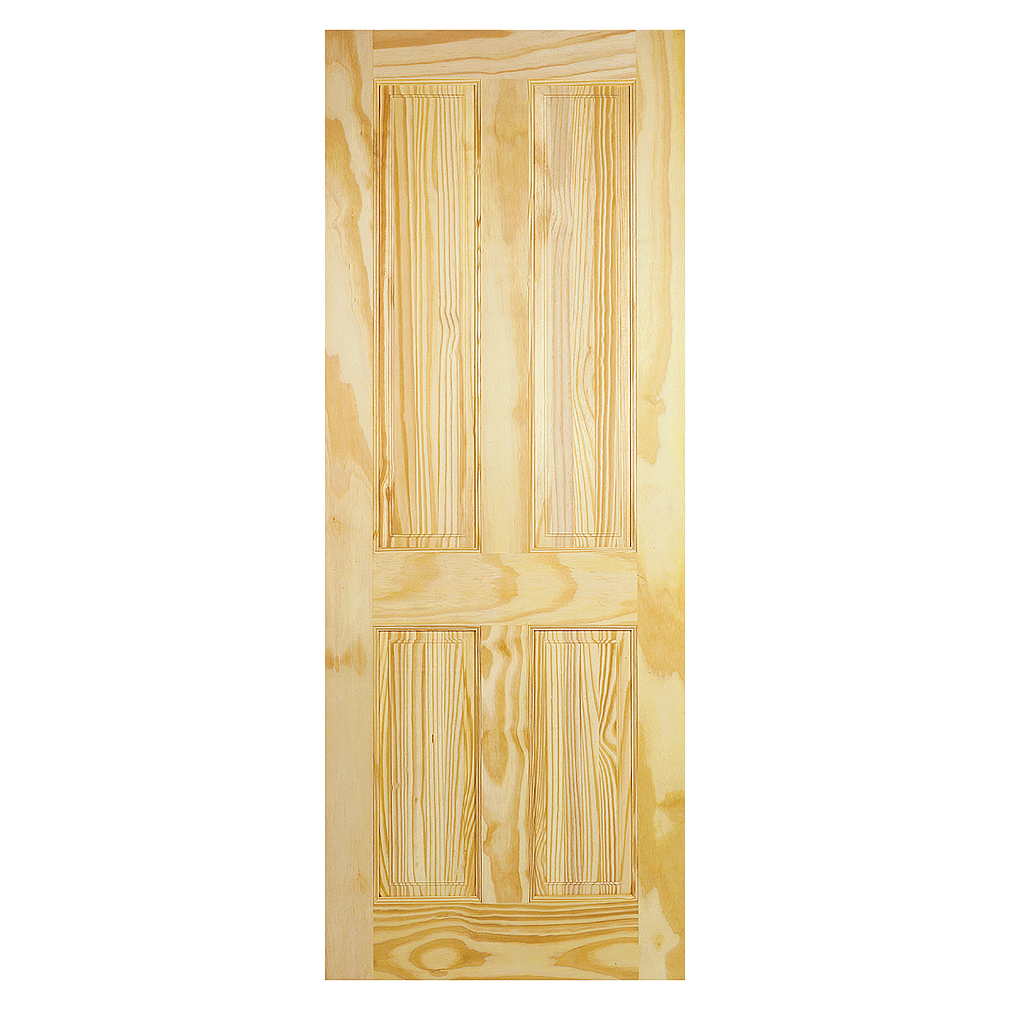 Clear Pine 4-Panel Internal Door
