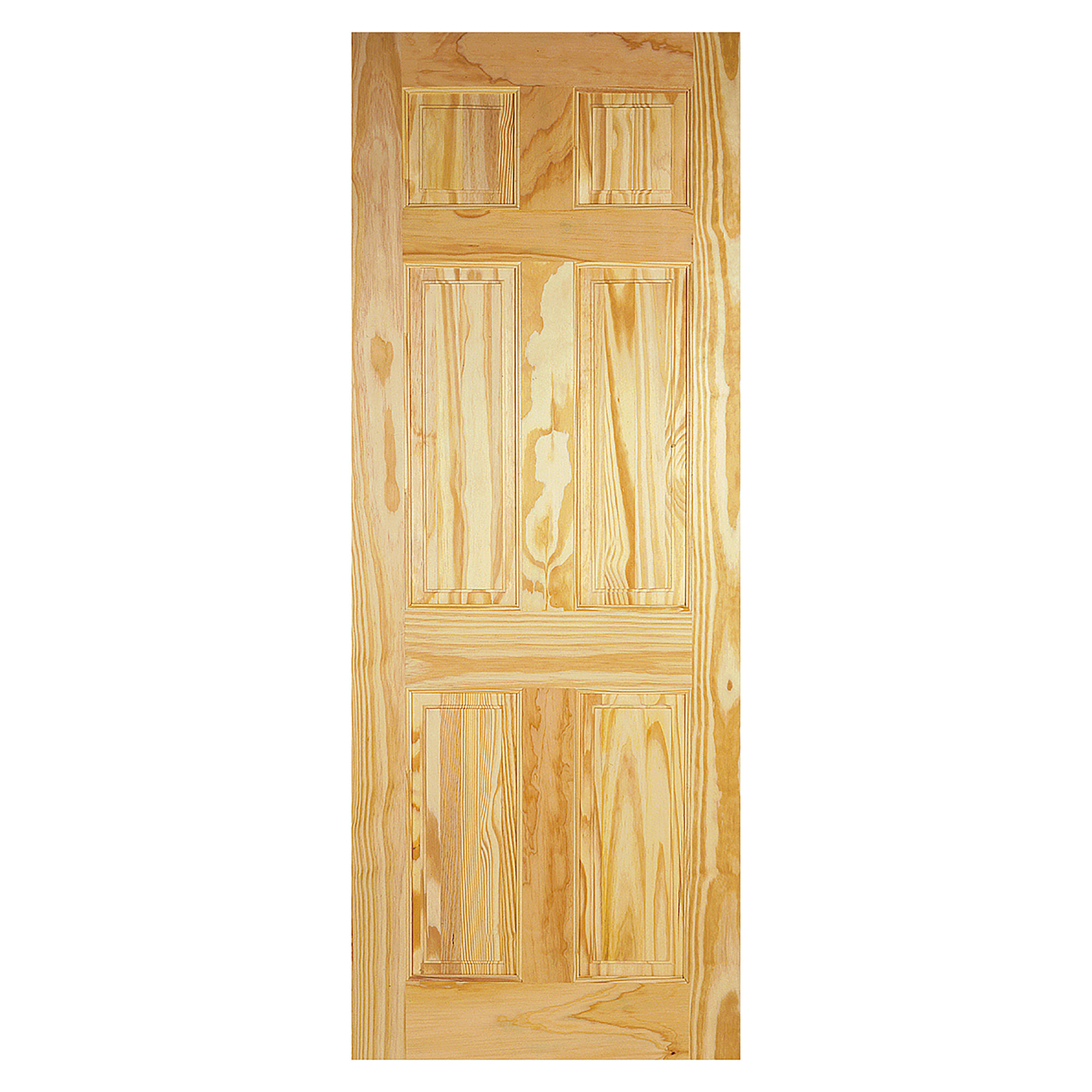 Clear Pine 6-Panel Internal Door