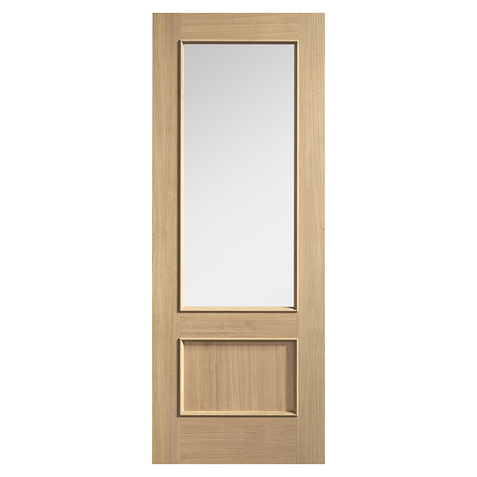 Murcia Pre-Finished Glazed Internal Door Oak
