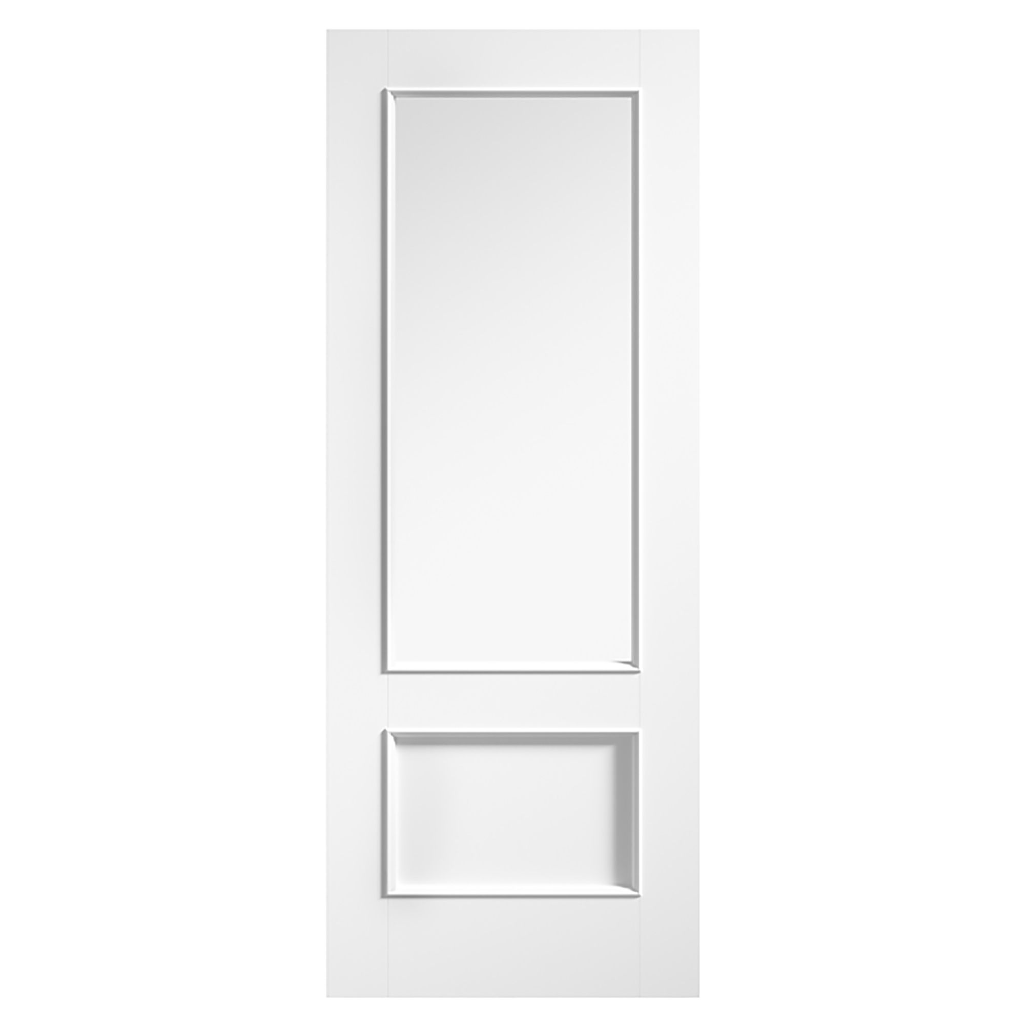 Murcia Primed Glazed Internal Door White 826mm x 2040mm - MURWHIGL826
