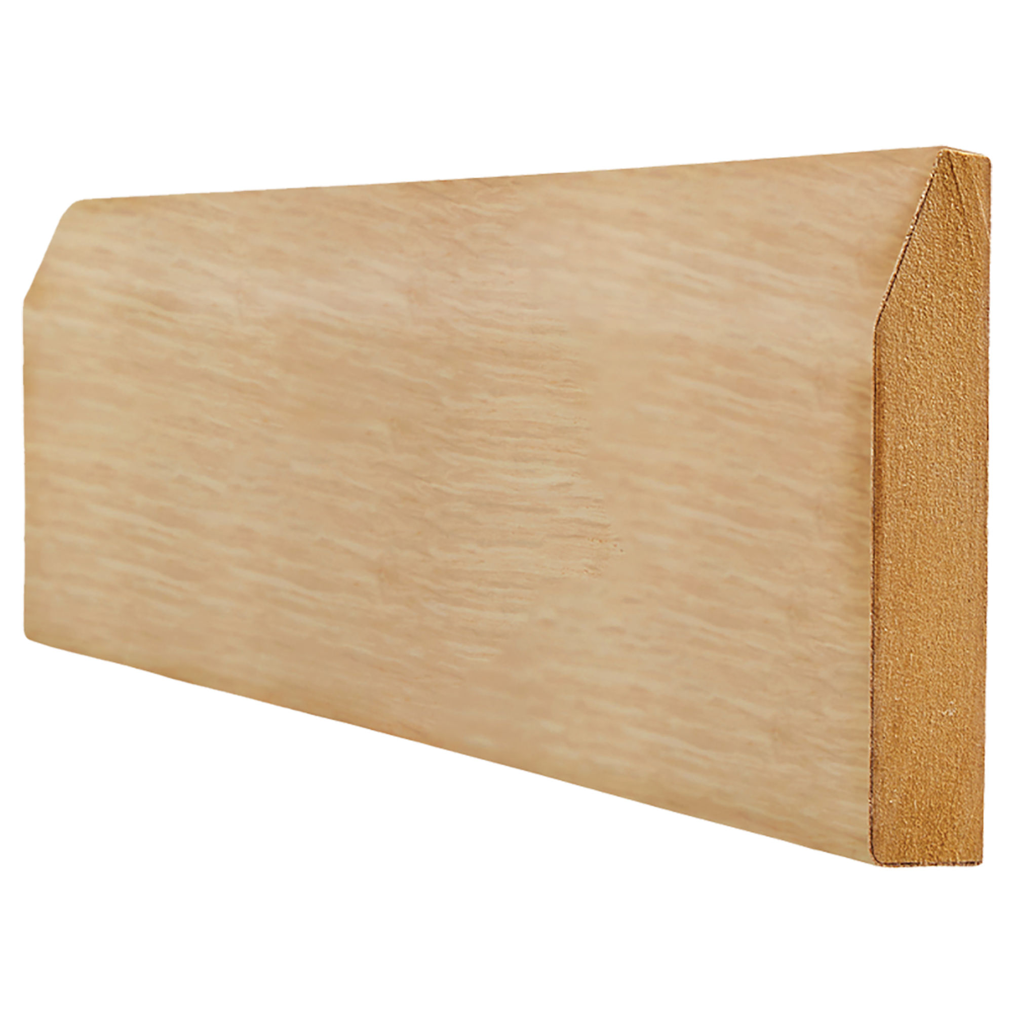 Chamfered Unfinished MDF Architrave (Pack of 6) Oak 70mm x 18mm