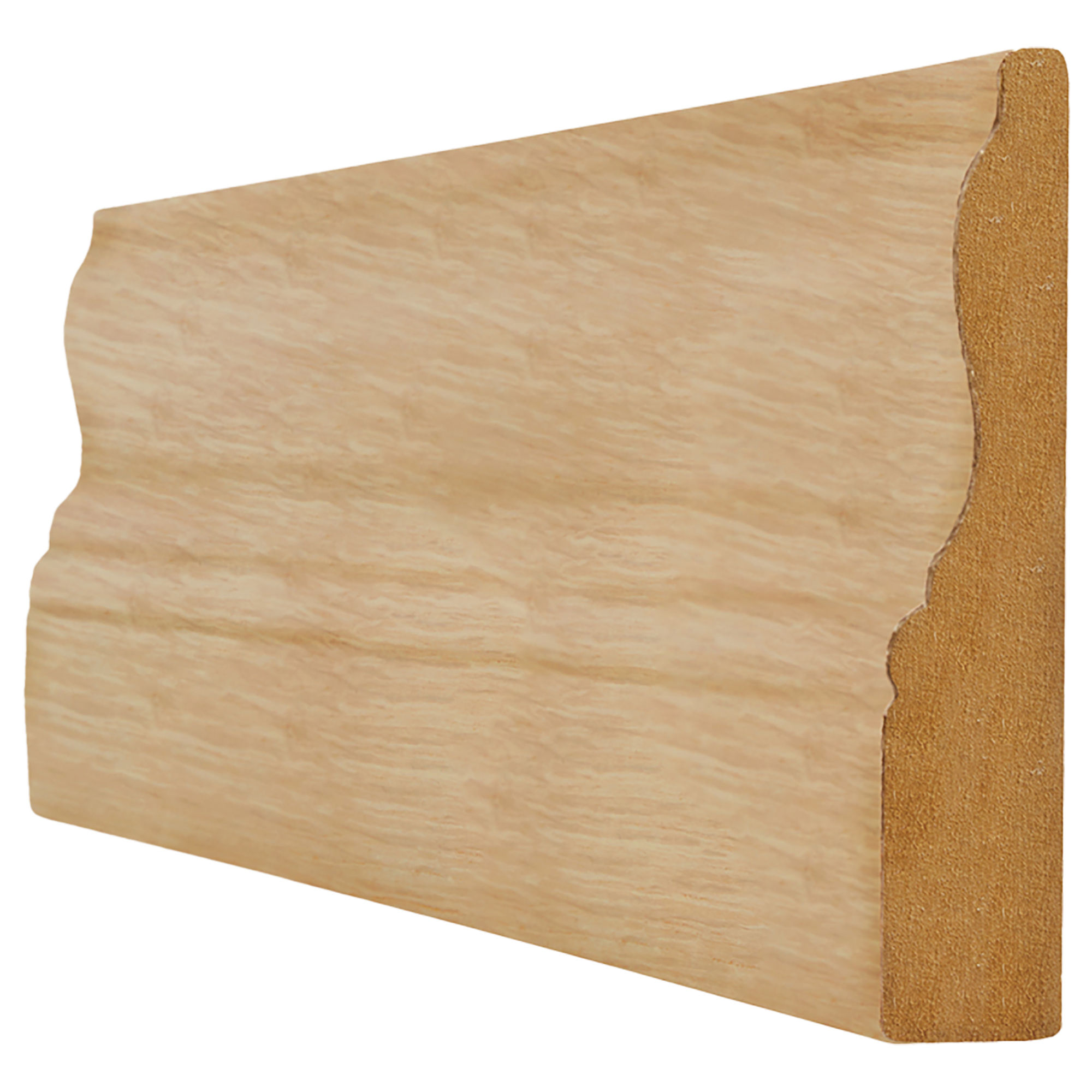 Ferrol Unfinished MDF Skirting (Pack of 4) Oak
