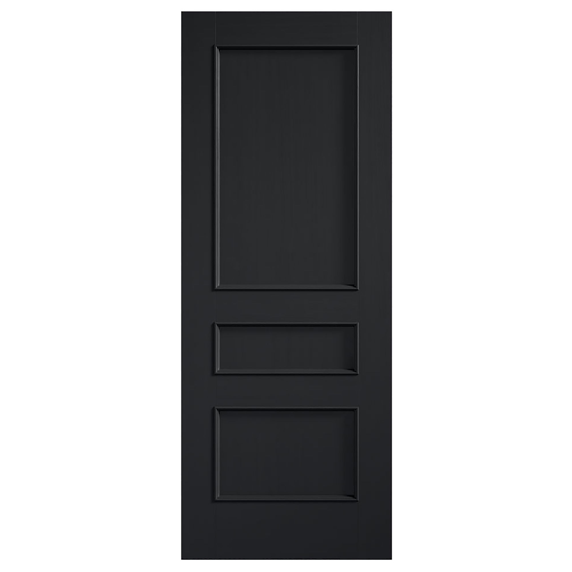 Toledo Pre-Finished Internal Door Charcoal Black