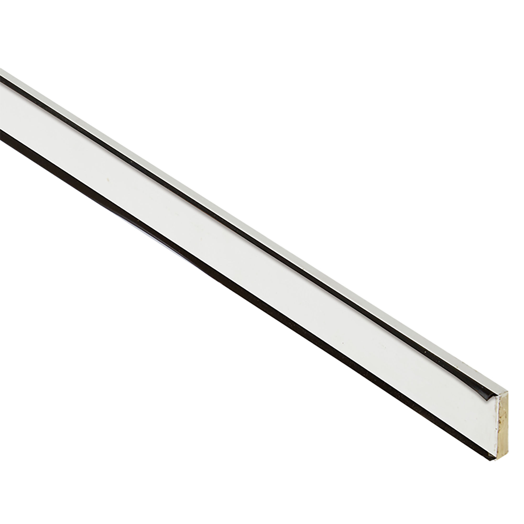 Lorient Bladed Dual Seal Intumescent Fire Door Strip FD 30 White 4mm x 20mm x 2100mm - INTRUWFD30B