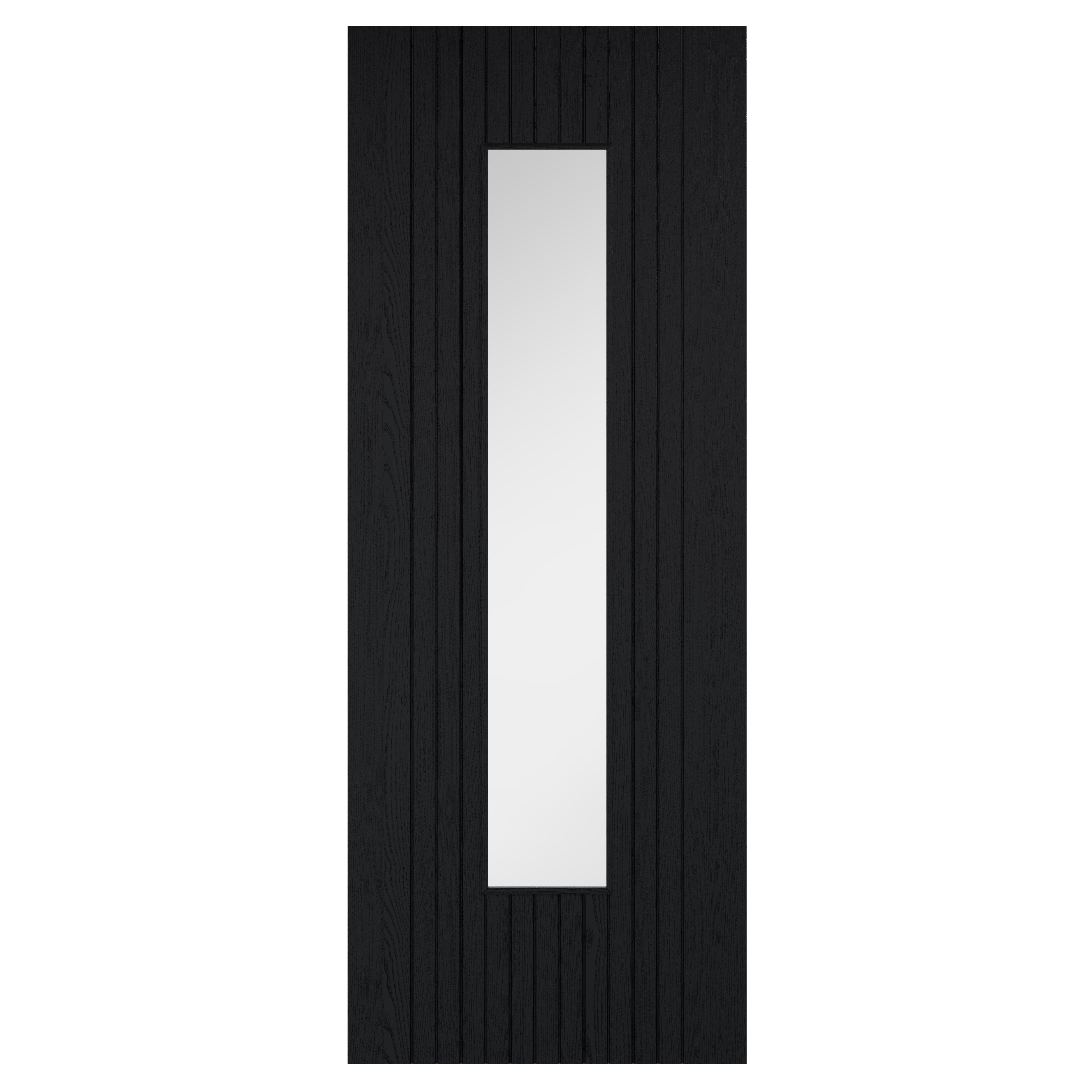 Sydney Laminate Glazed Internal Door Black