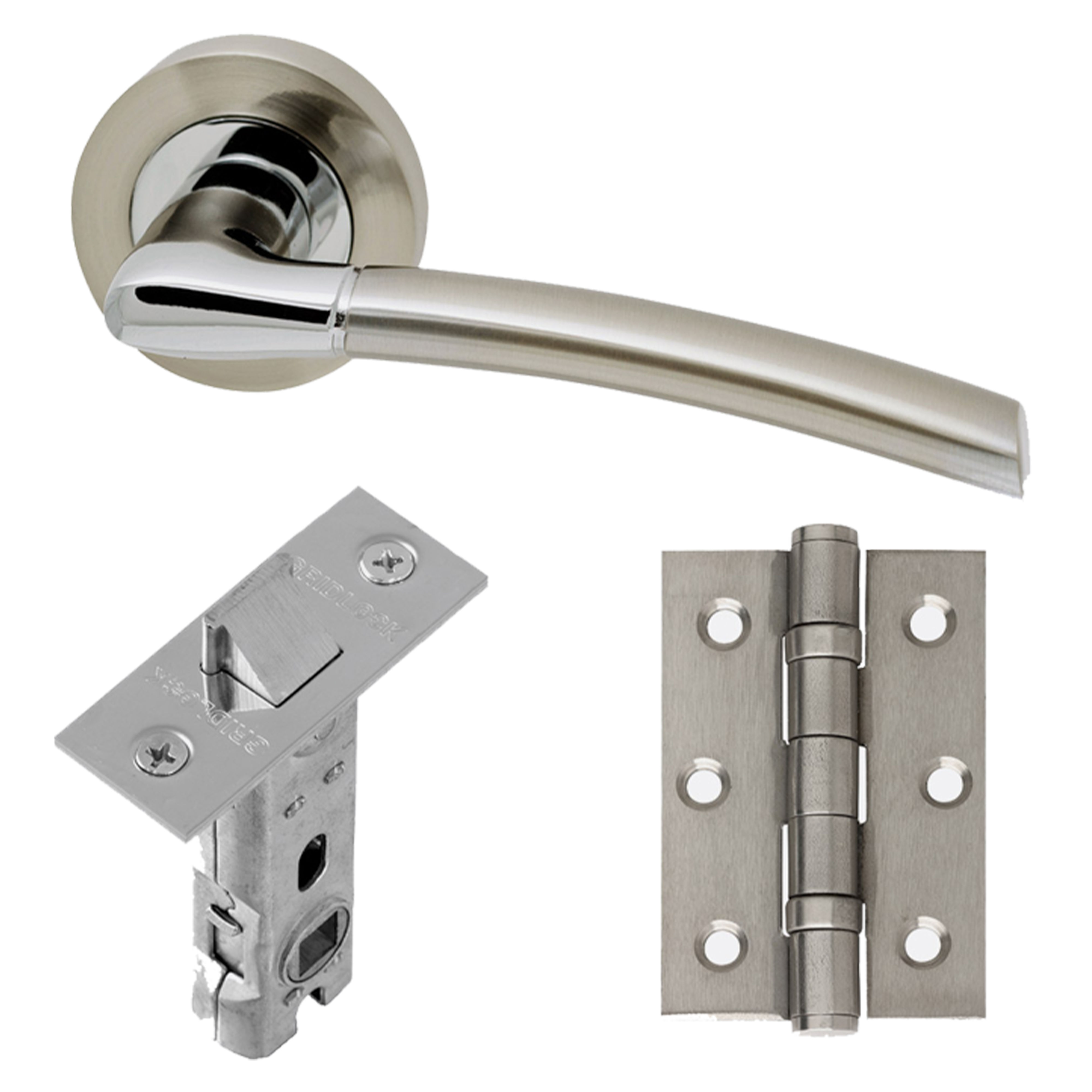 Mercury Door Handle Hardware Pack Silver