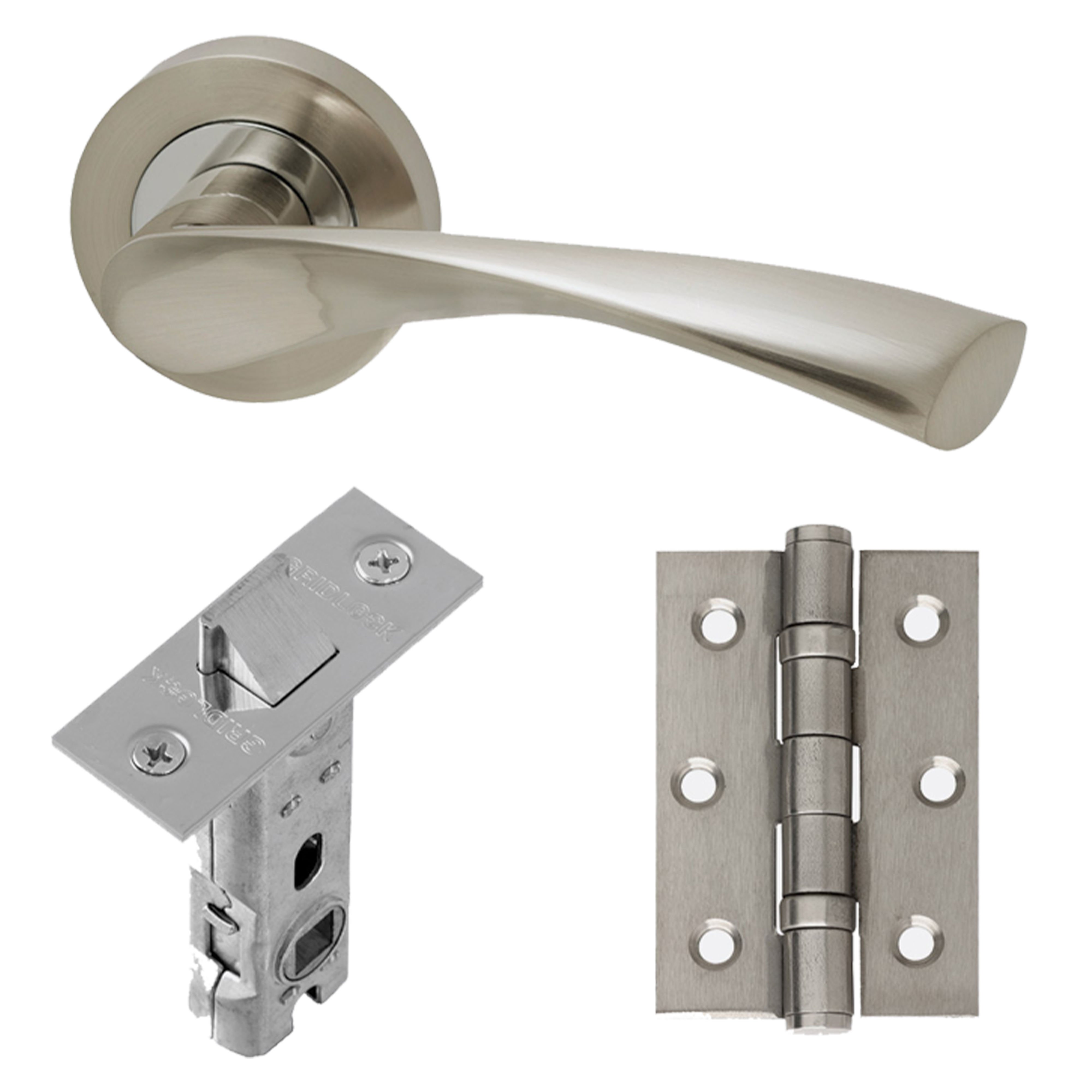 Solar Door Handle Hardware Pack Chrome