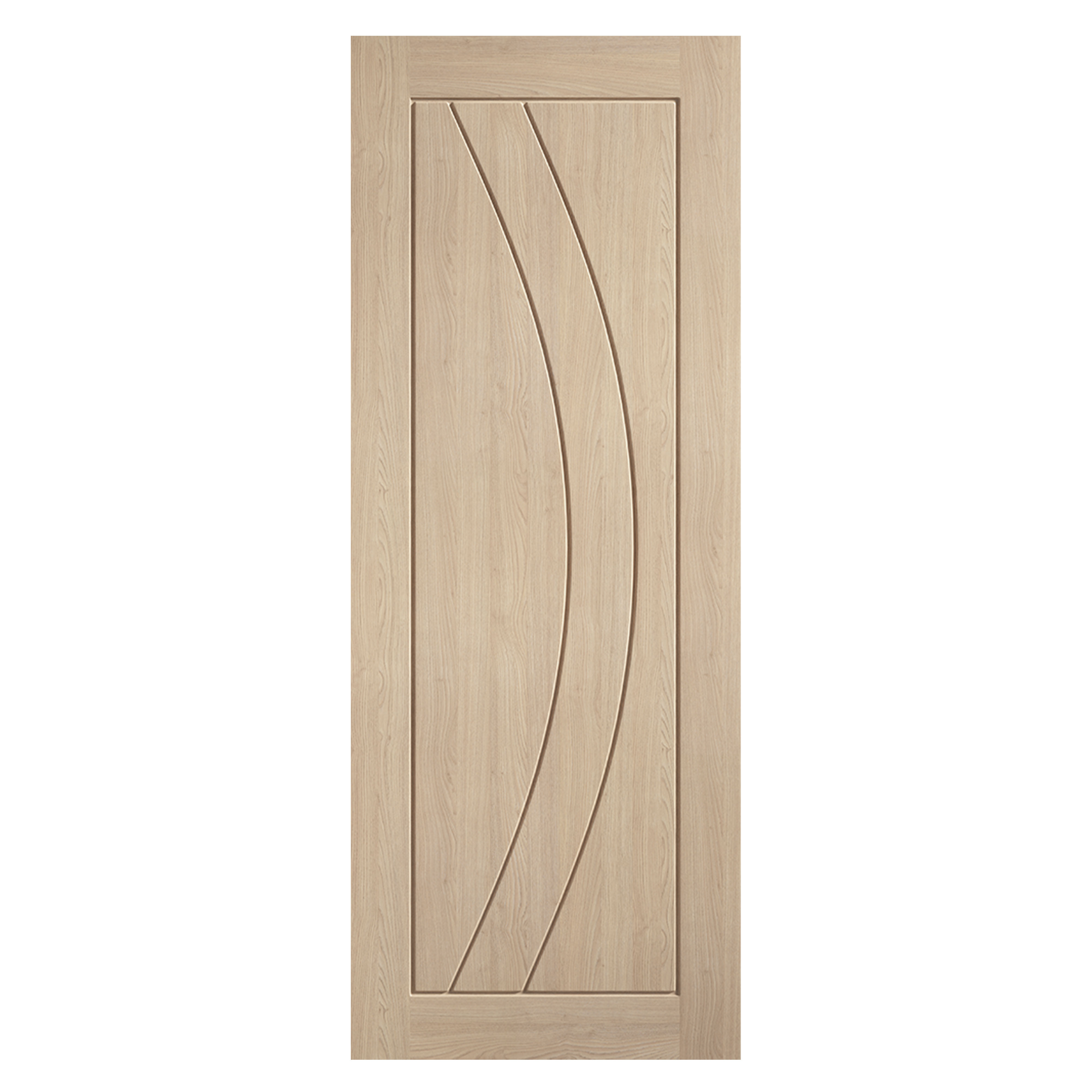 Girona Unfinished Solid Internal Door Oak