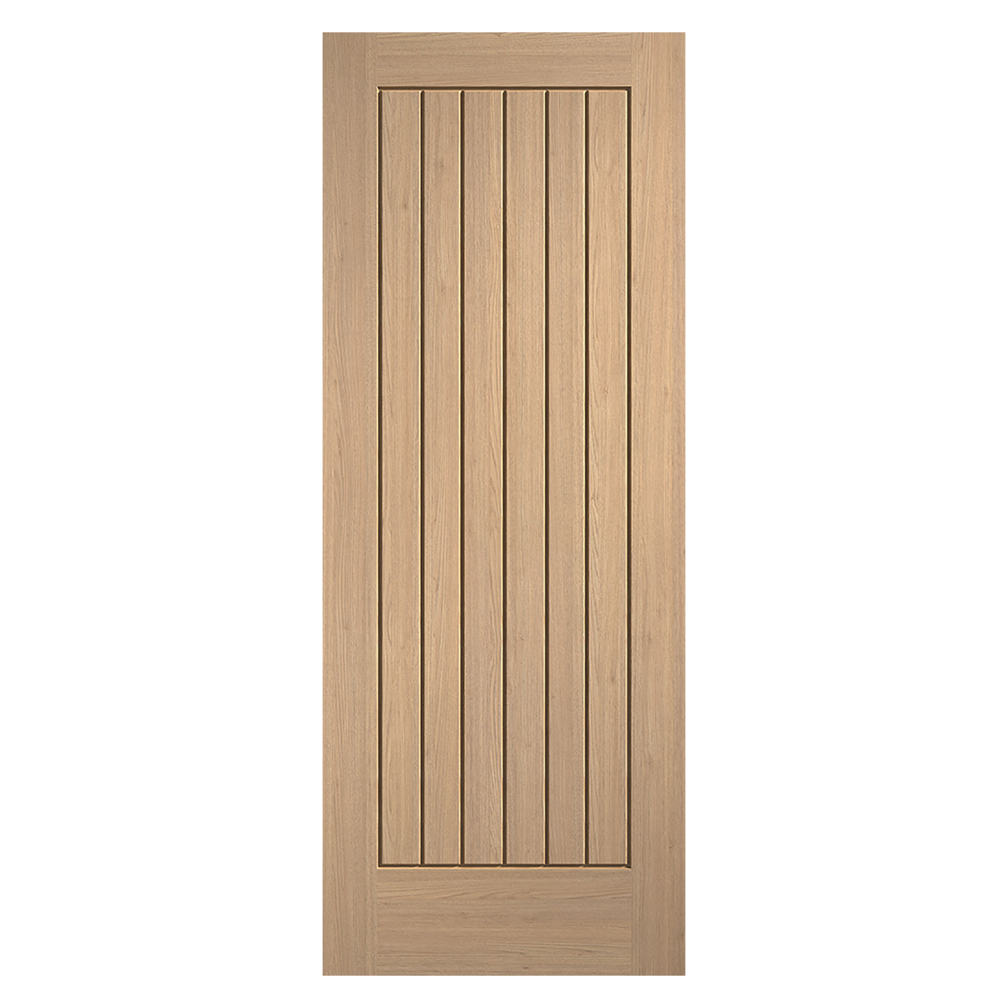 Cotswold 6-Panel Pre-Finished Internal Door Oak