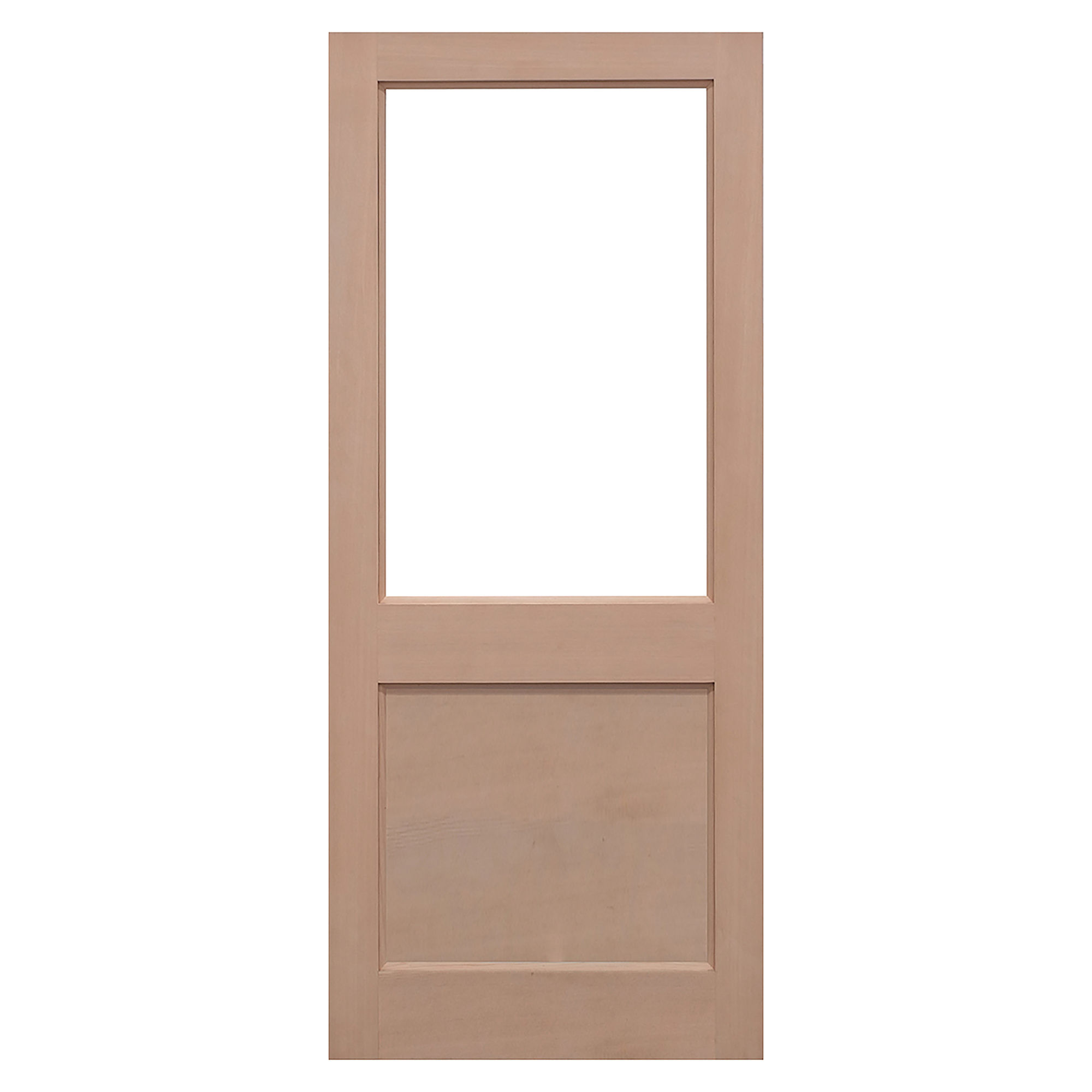 2XG Unglazed External Door Hemlock