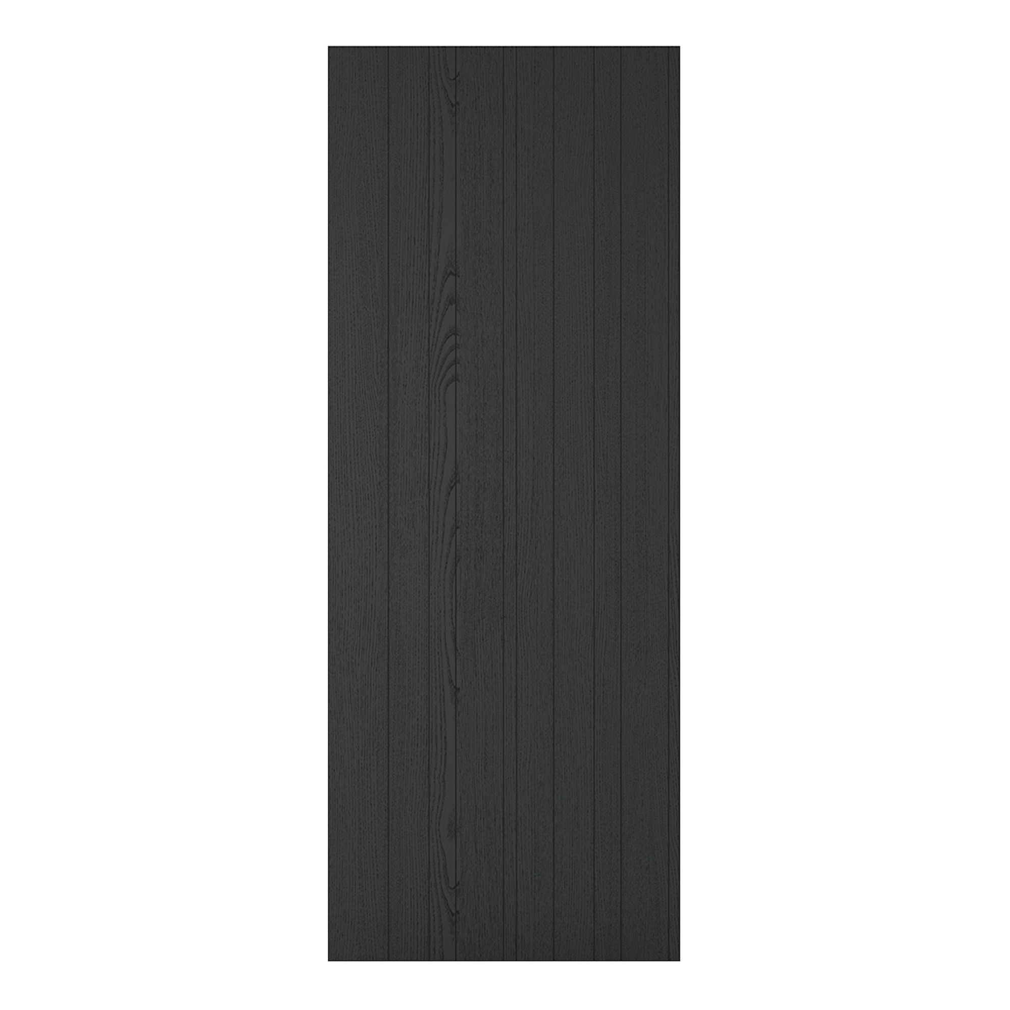 Montreal Pre-Finished Laminate Internal Door Black