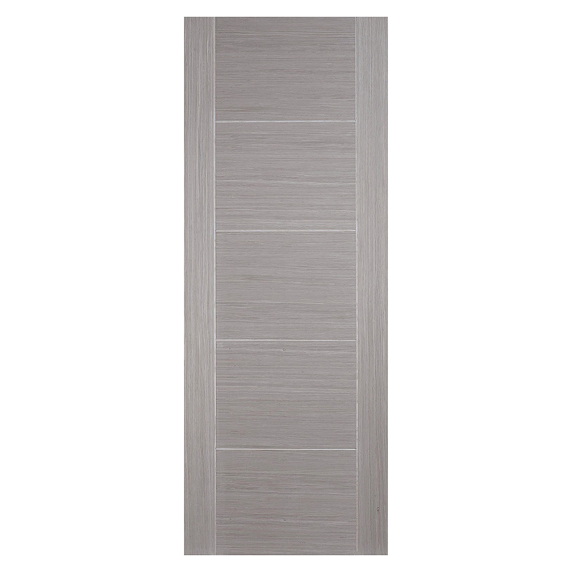 Vancouver 5-Panel Pre-Finished Internal Door Light Grey