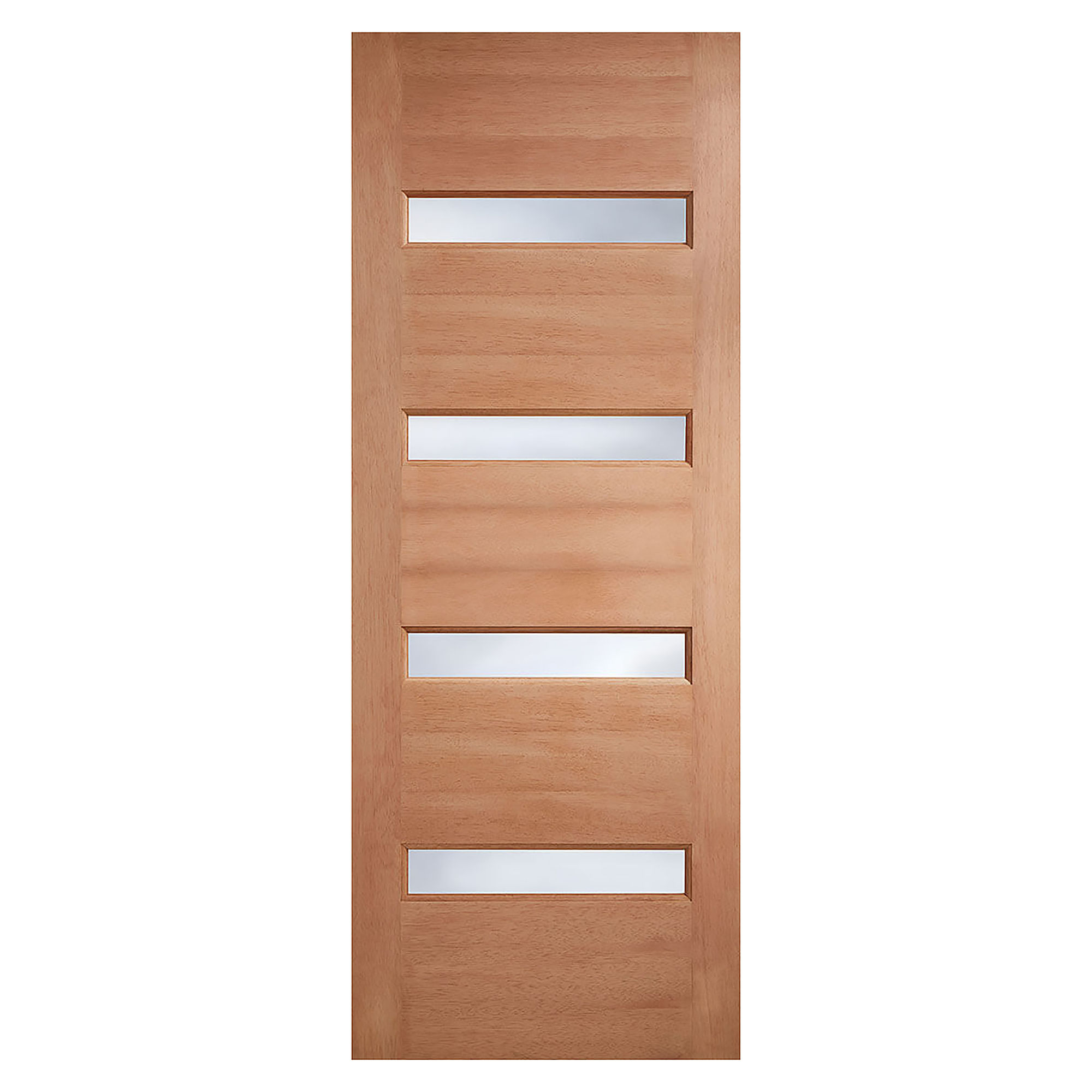 Balham Hardwood M&T Frosted Glazed External Door