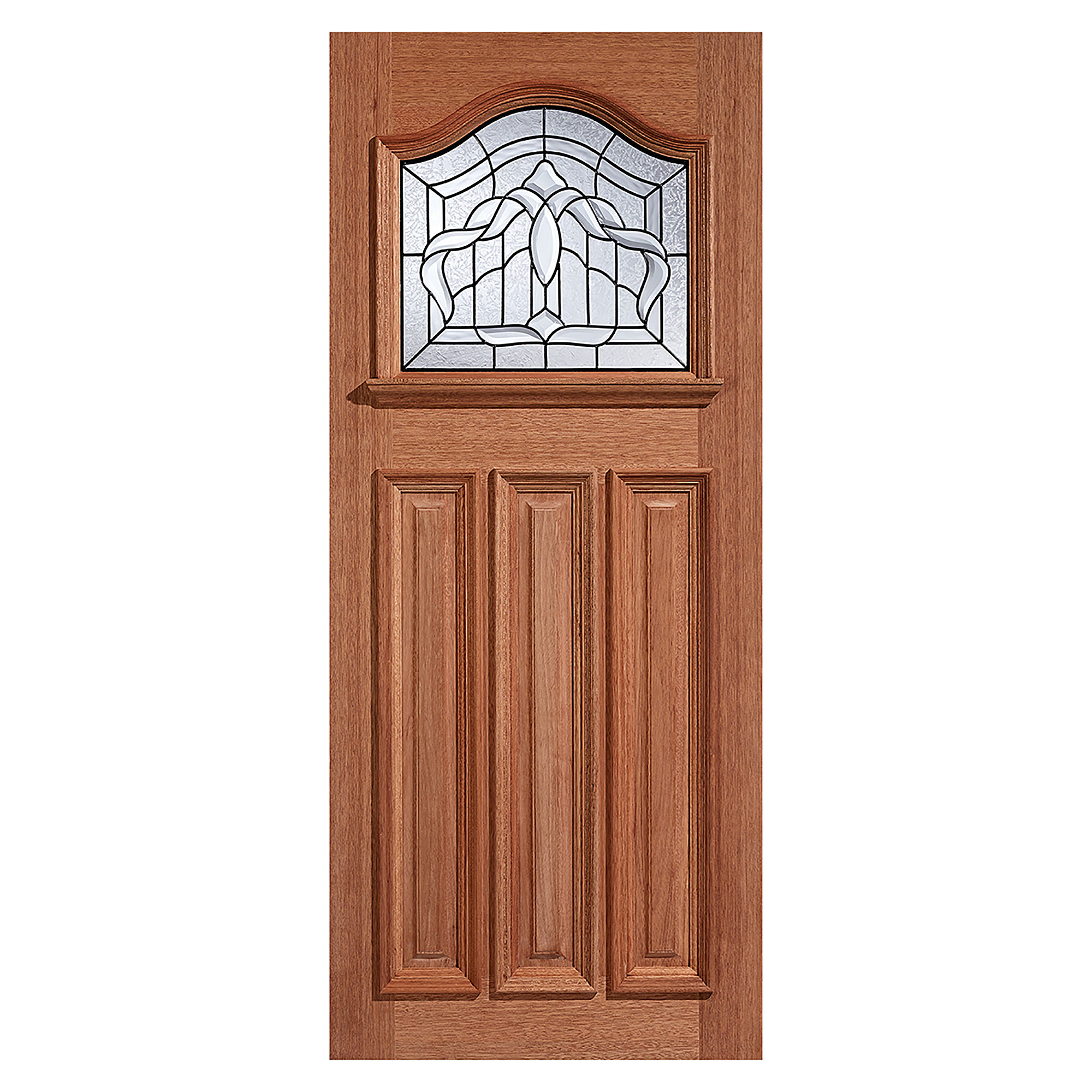 Estate Crown 1-Light M&T Hardwood Glazed External Door