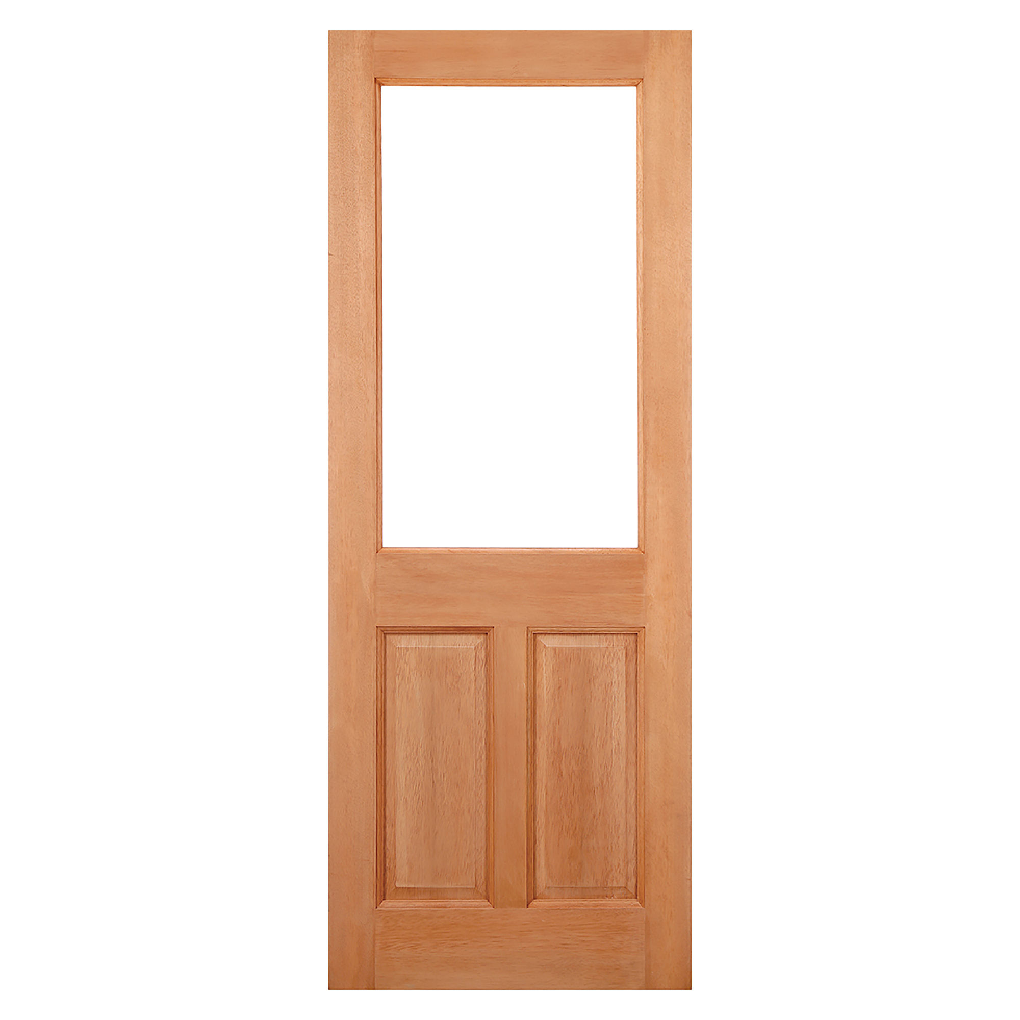 2XG 2-Panel Hardwood External Door