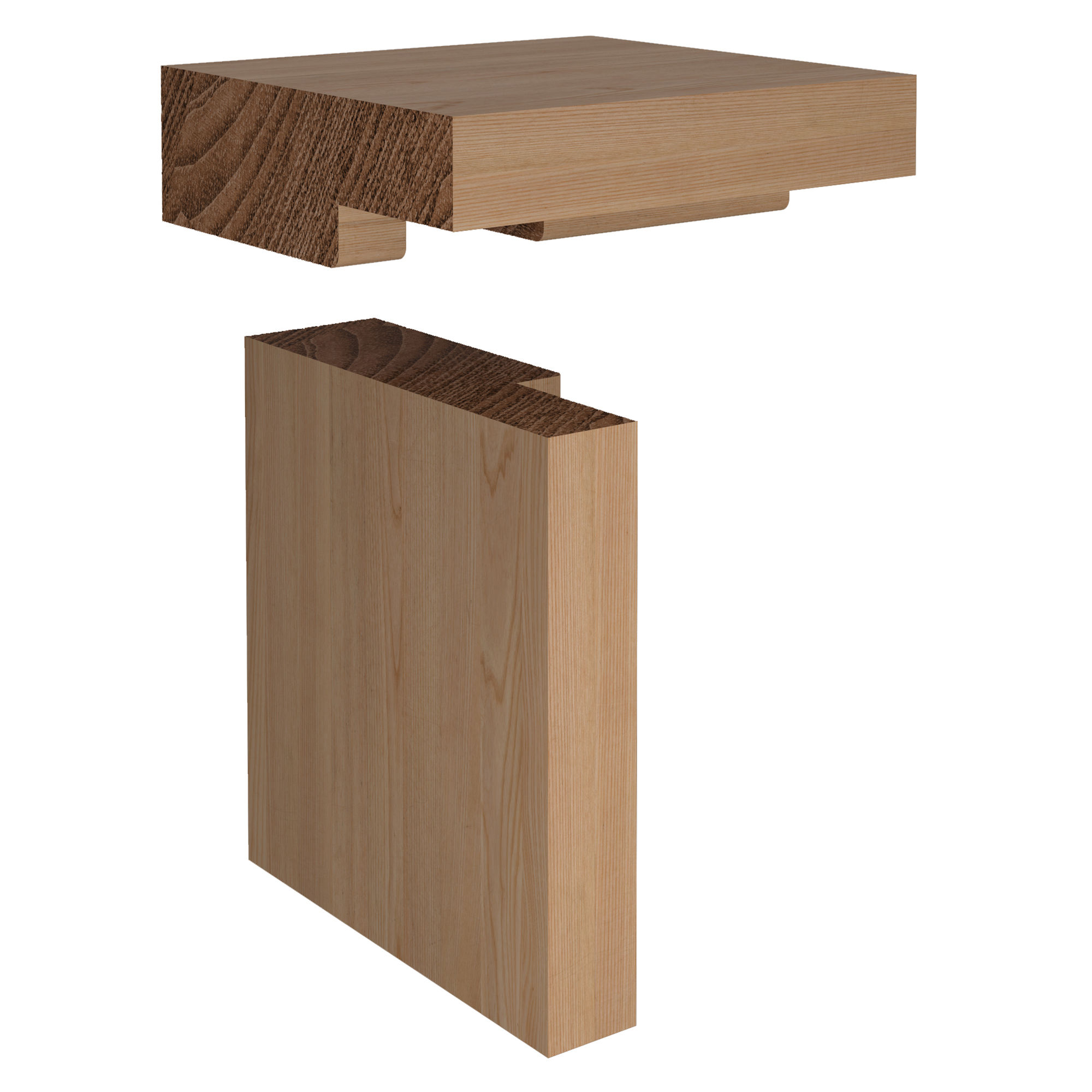Internal Redwood Door Casing Set for 2'6" Door 38mm x 100mm (Finished Width 95mm)