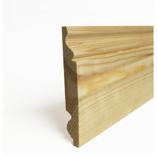 Dual Softwood Skirting Torus/Ogee 25mm x 125mm (Finished Size 20mm x 119mm)