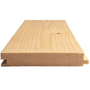 PTG Softwood Redwood Flooring Finished Size 25mm x 125mm (Finished Size 20mm x 120mm)