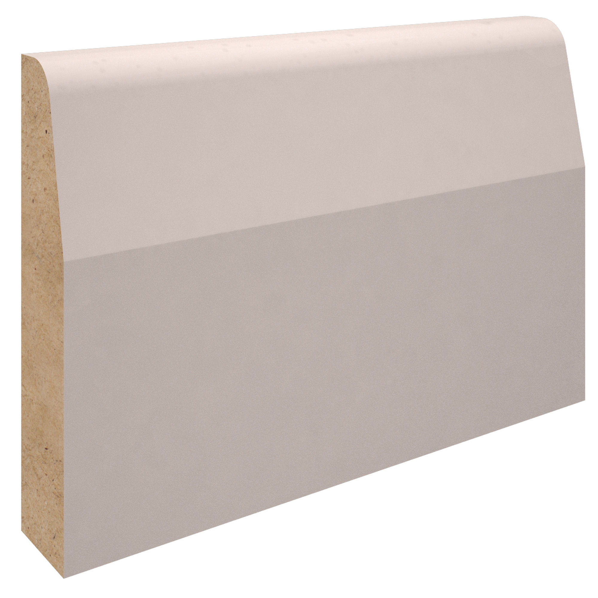 MDF Primed Chamfered and Round Skirting 119mm x 18mm x 4.4m