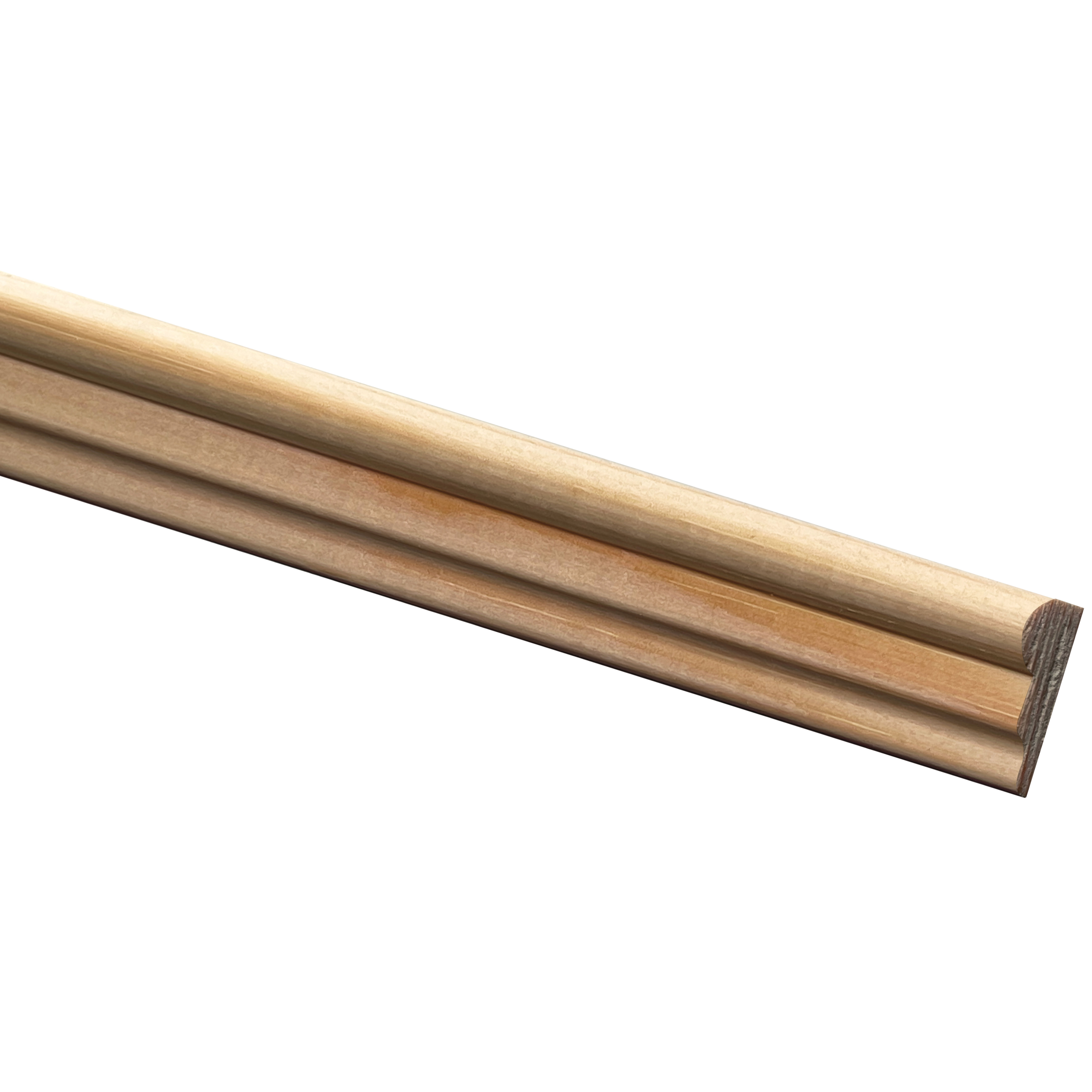 Burbidge Pine Broken Ogee Moulding 8mm x 21mm x 2.4m - 1498926