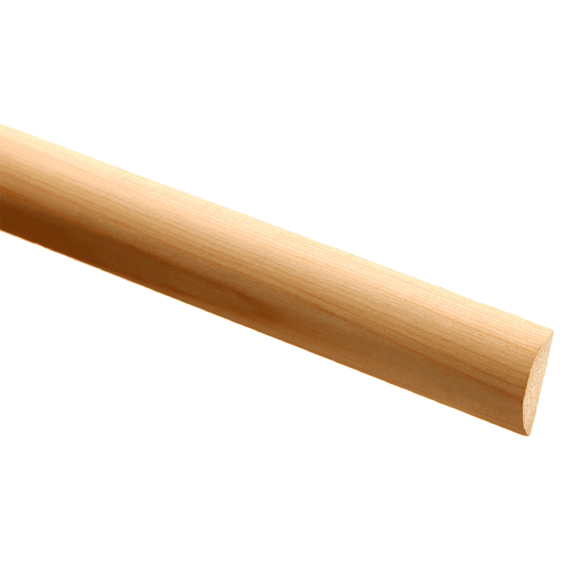 Burbidge Pine Half Round Moulding 4mm x 16mm x 2.4m - COV6012
