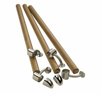 Burbidge 1 Fus Boxed Rail Woak B/Nickel - BU0080