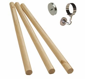 Burbidge 1 Pin Chrome Box Rail - BU0080
