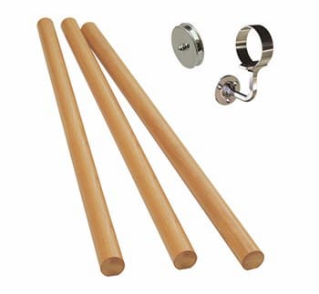 Burbidge 1 Woak Chrome Box Rail - BU0080