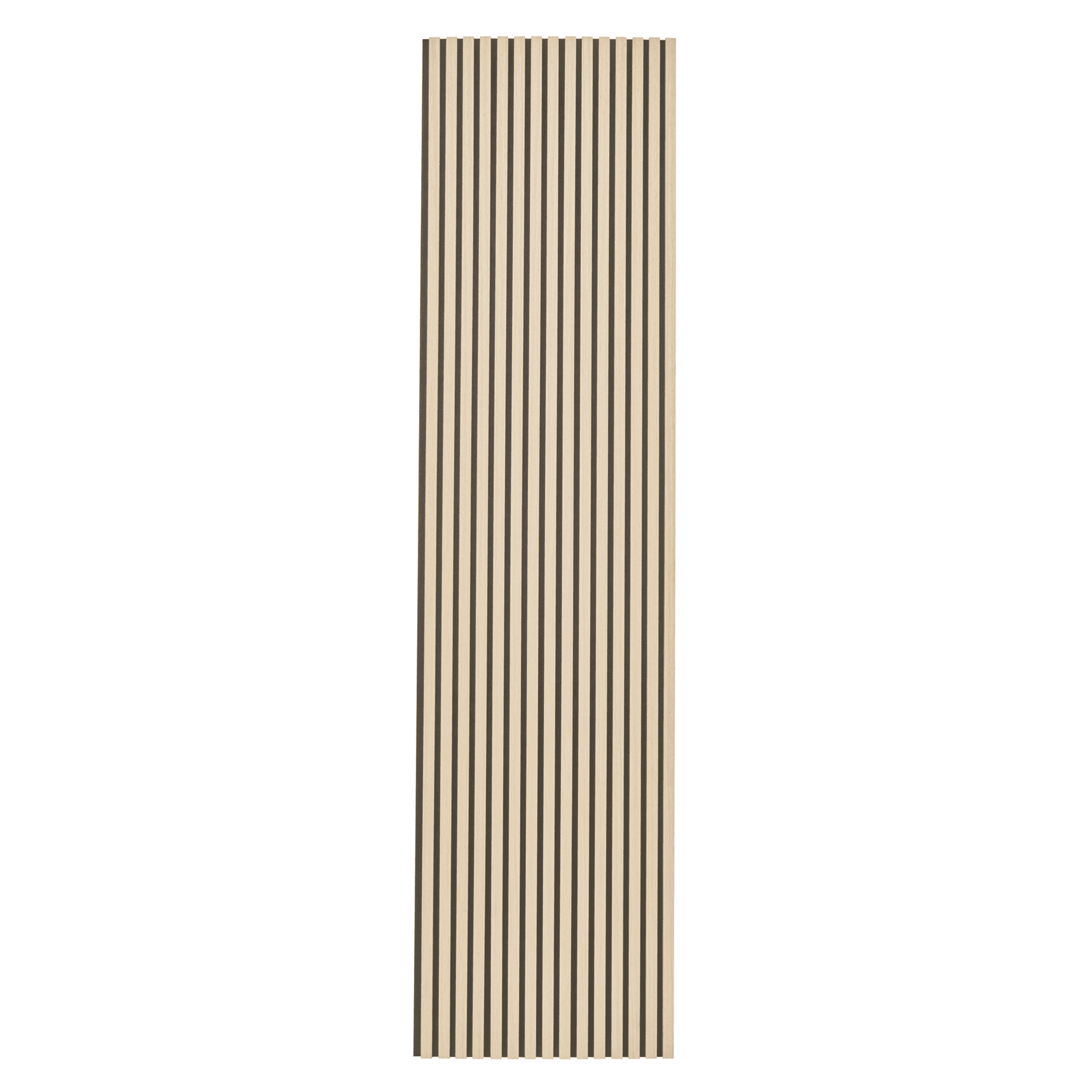 Cheshire Mouldings Acoustic Slat Wall Panel Light Oak 2400mm x 605mm x 22mm - WPKT9