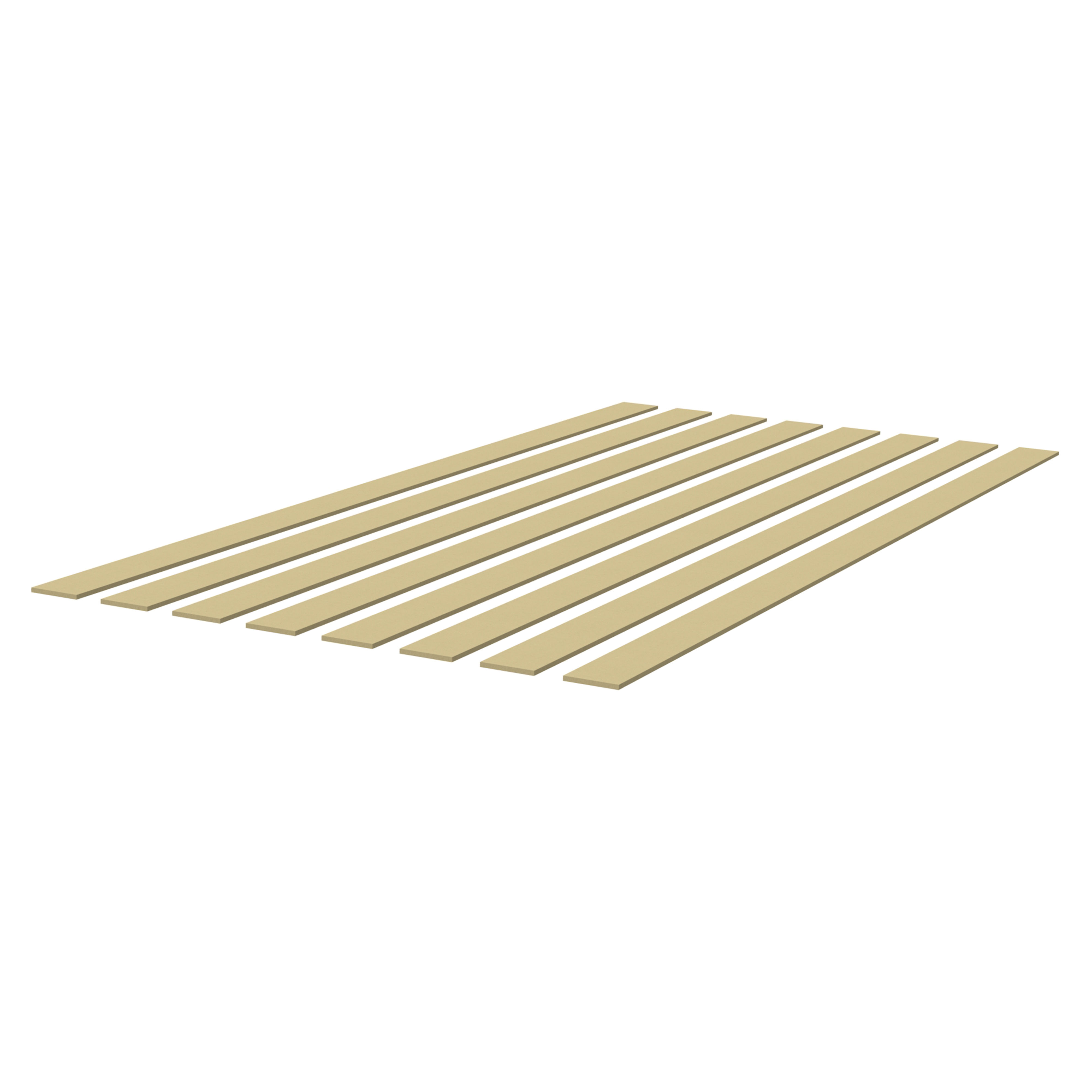 Cheshire Mouldings Shaker Wall Panel Strips (8 Pack) 9mm x 97mm x 2.4m