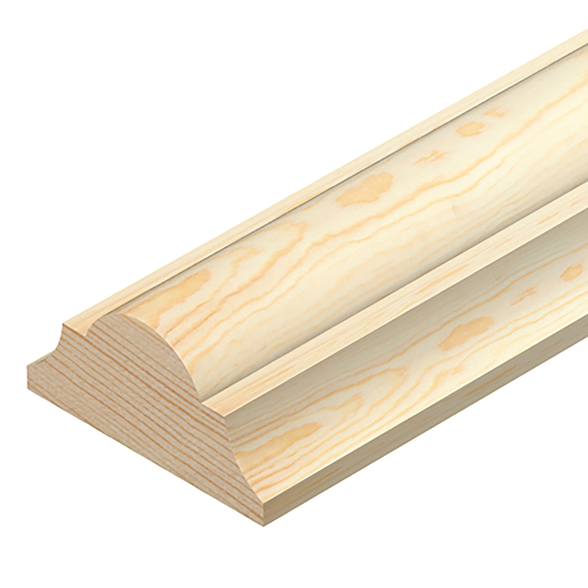 Cheshire Mouldings Pine Dado Rail 20mm x 41mm x 2.4m
