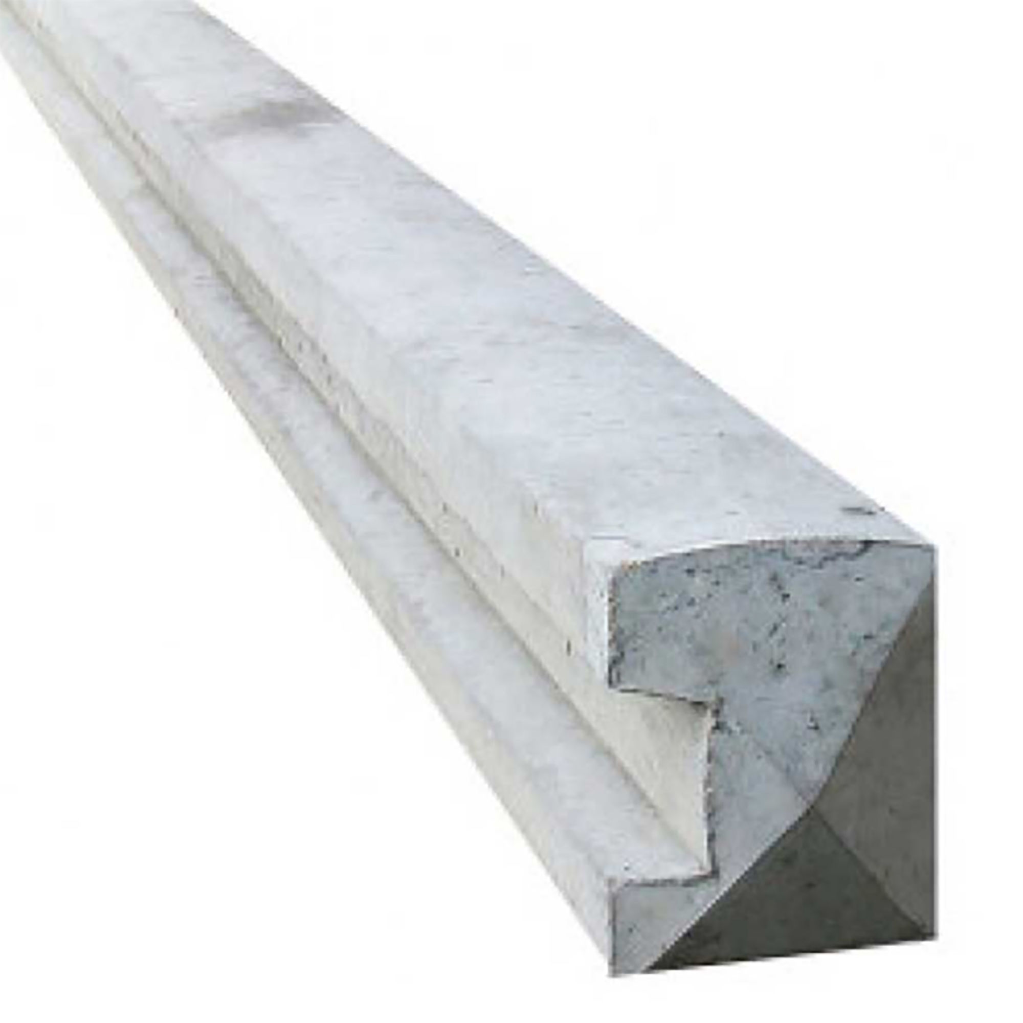 Supreme Wetcast Concrete Slotted End Fence Post 100mm x 125mm x 1750mm