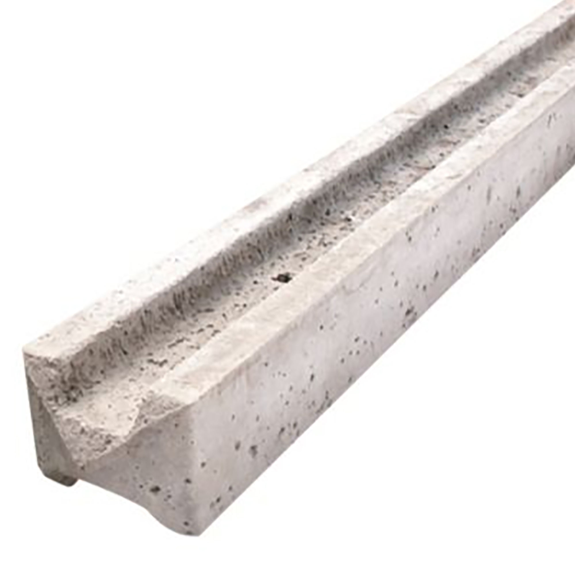 Supreme Wetcast Concrete Slotted Intermediate Fence Post 100mm x 125mm x 1750mm