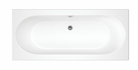 Trojancast Reinforced Cascade Double Ended Bath No Tap Holes 1700mm x 750mm