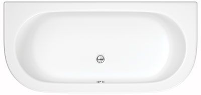 Trojan D Shaped Bath 1700mm x 800mm