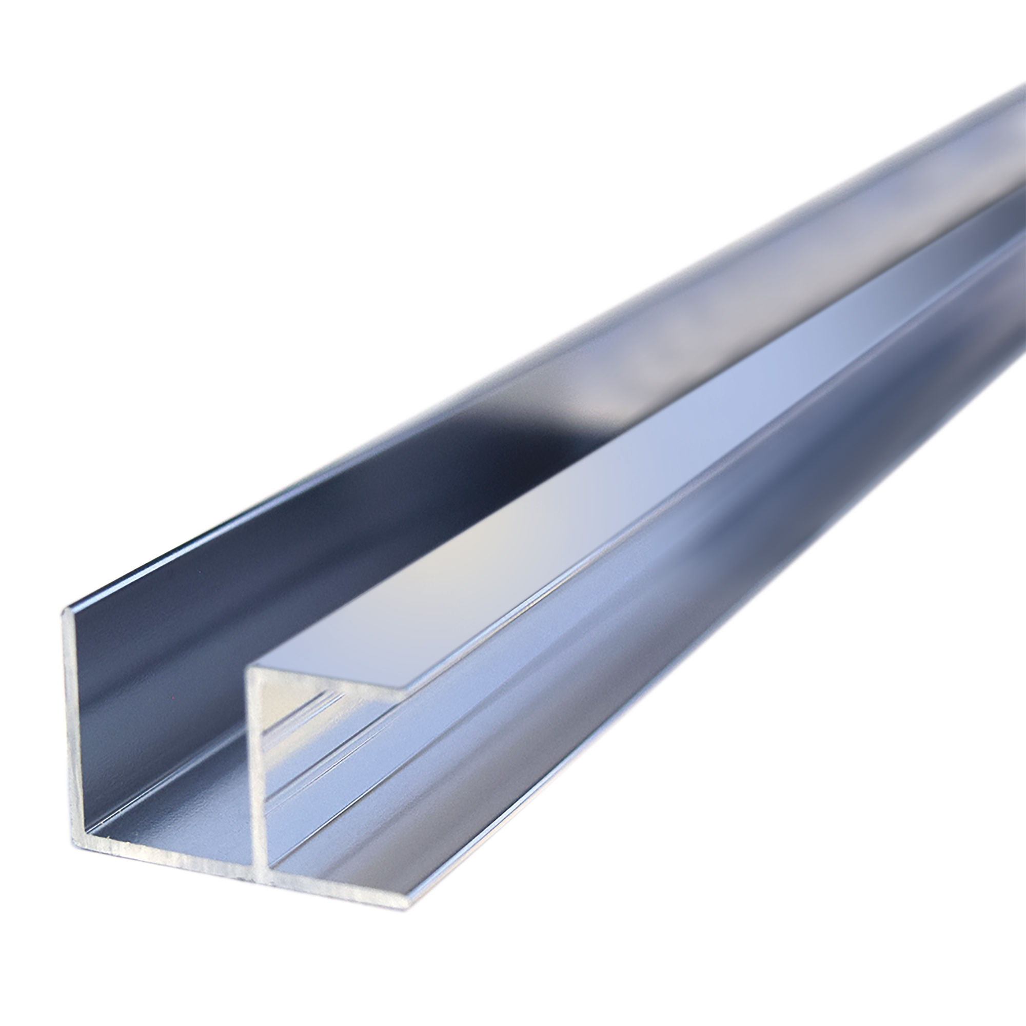 Multipanel Wall Panel Profile Flush Corner Type 100 Bright Polished 11.5mm x 2450mm - MPEXBP