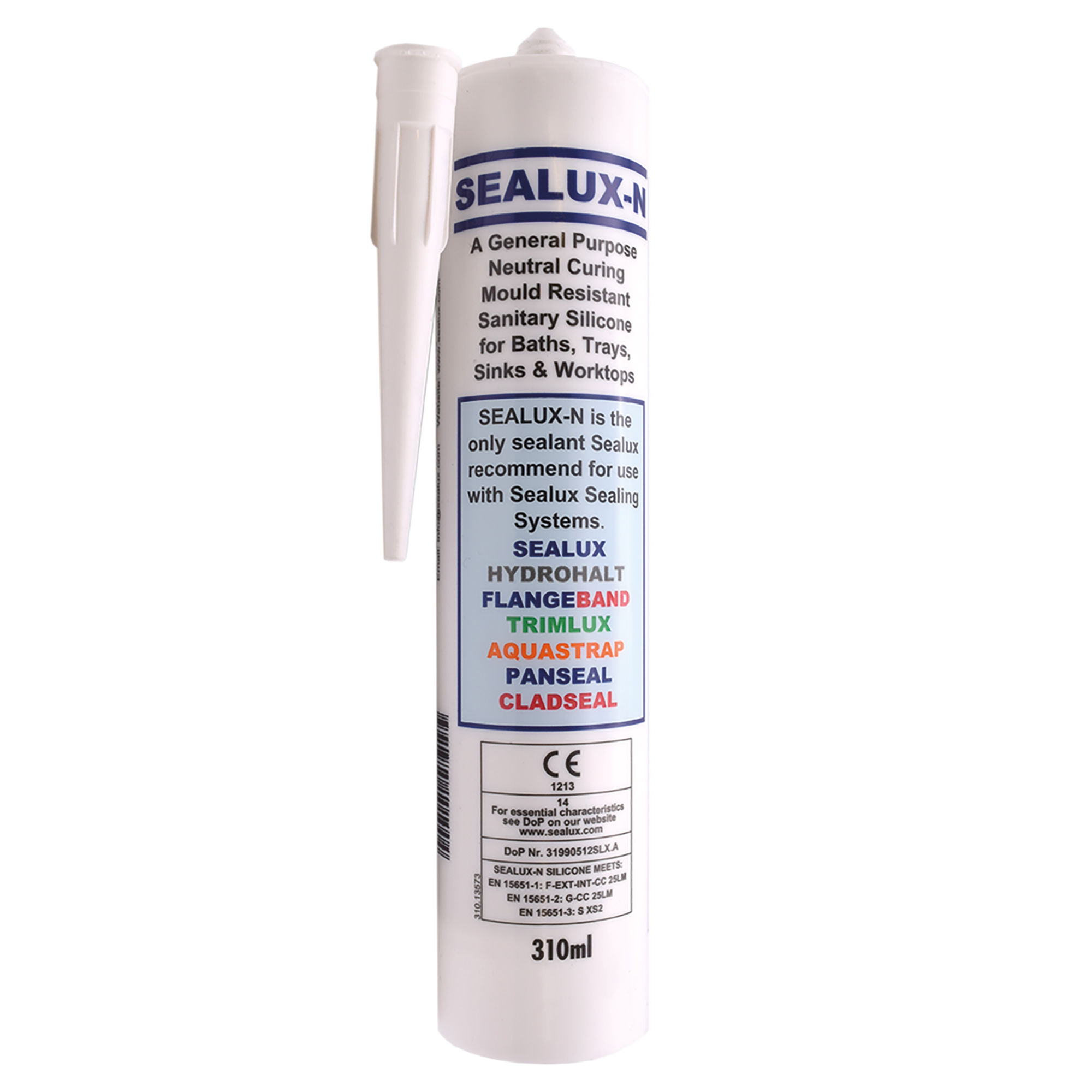 Sealux-N Silicone Sealant White 310ml