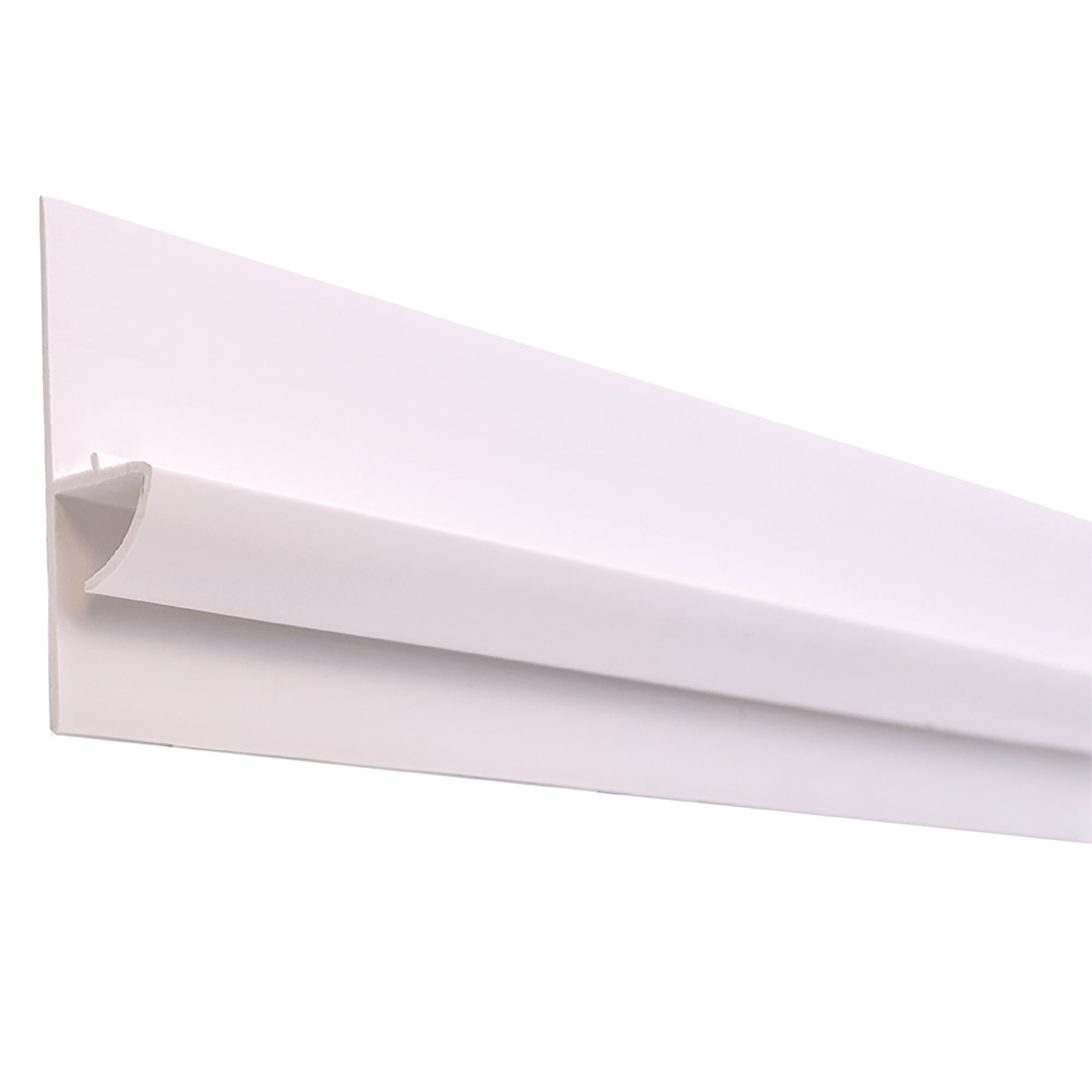 Multipanel Floor to Wall Profile Type 103 White 2450mm - MPWFWH