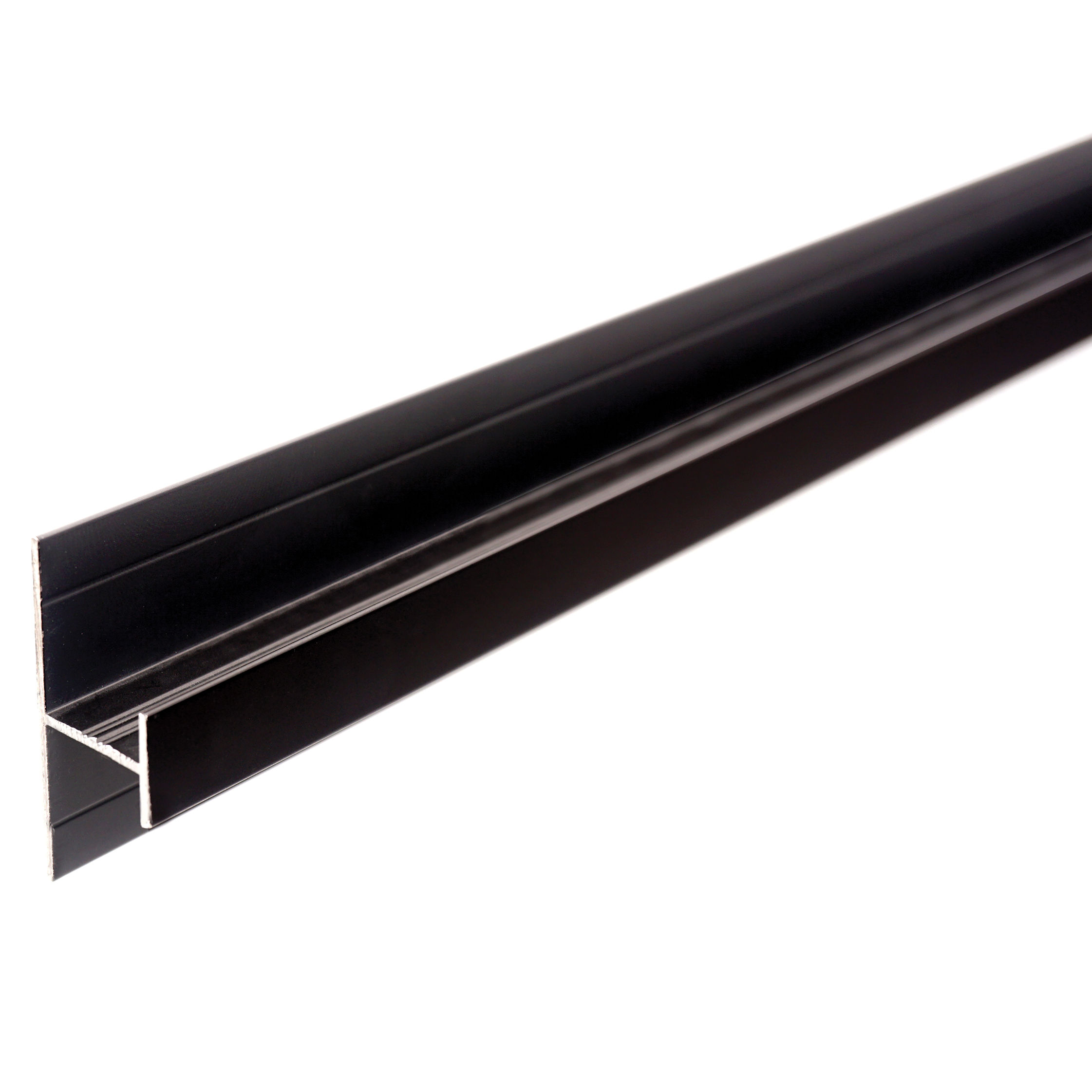 Multipanel Wall Panel Profile Mid Joint Type D Matt Black 11.5mm x 2450mm - MPCHMB