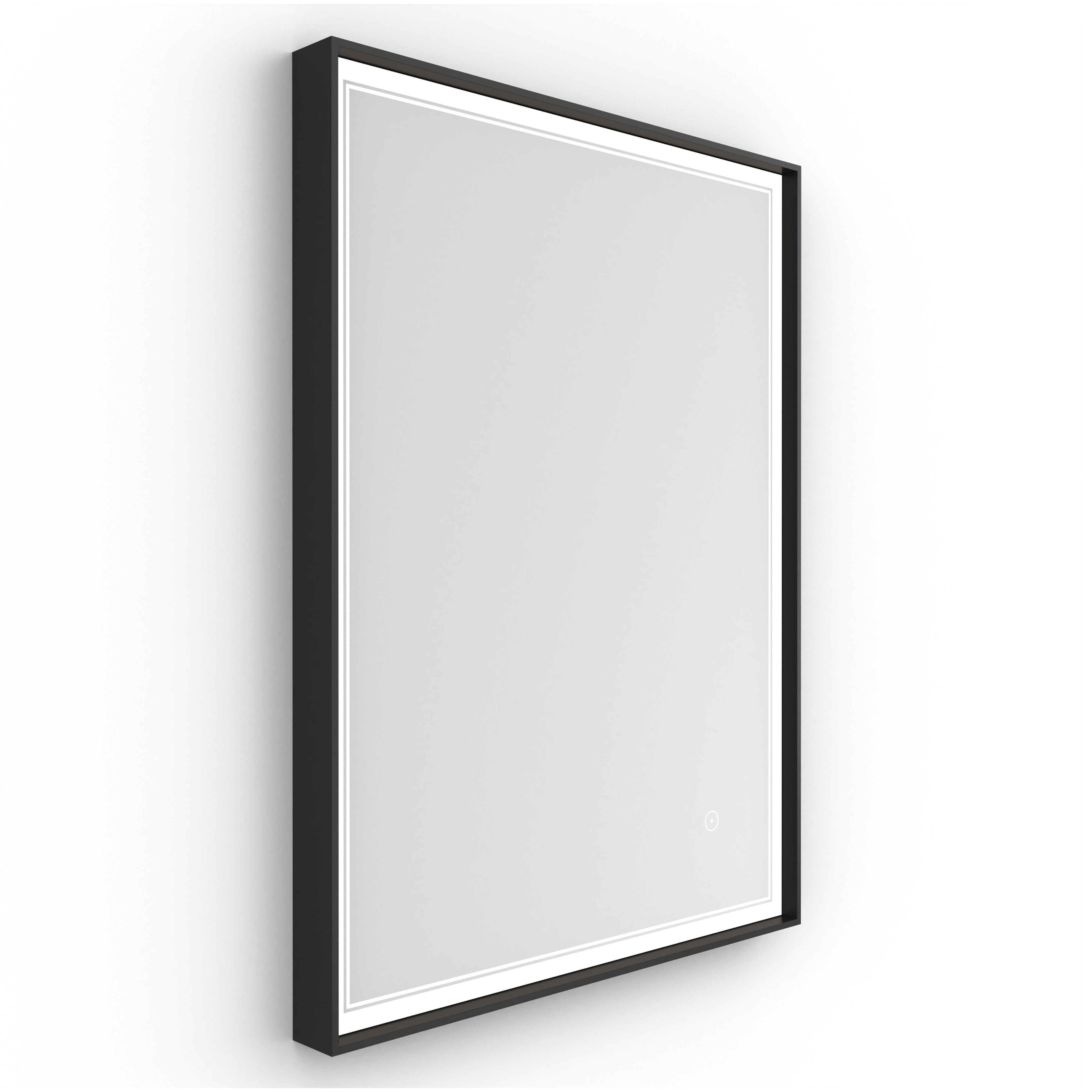 Origins Living Astoria Rectangular Mirror Black