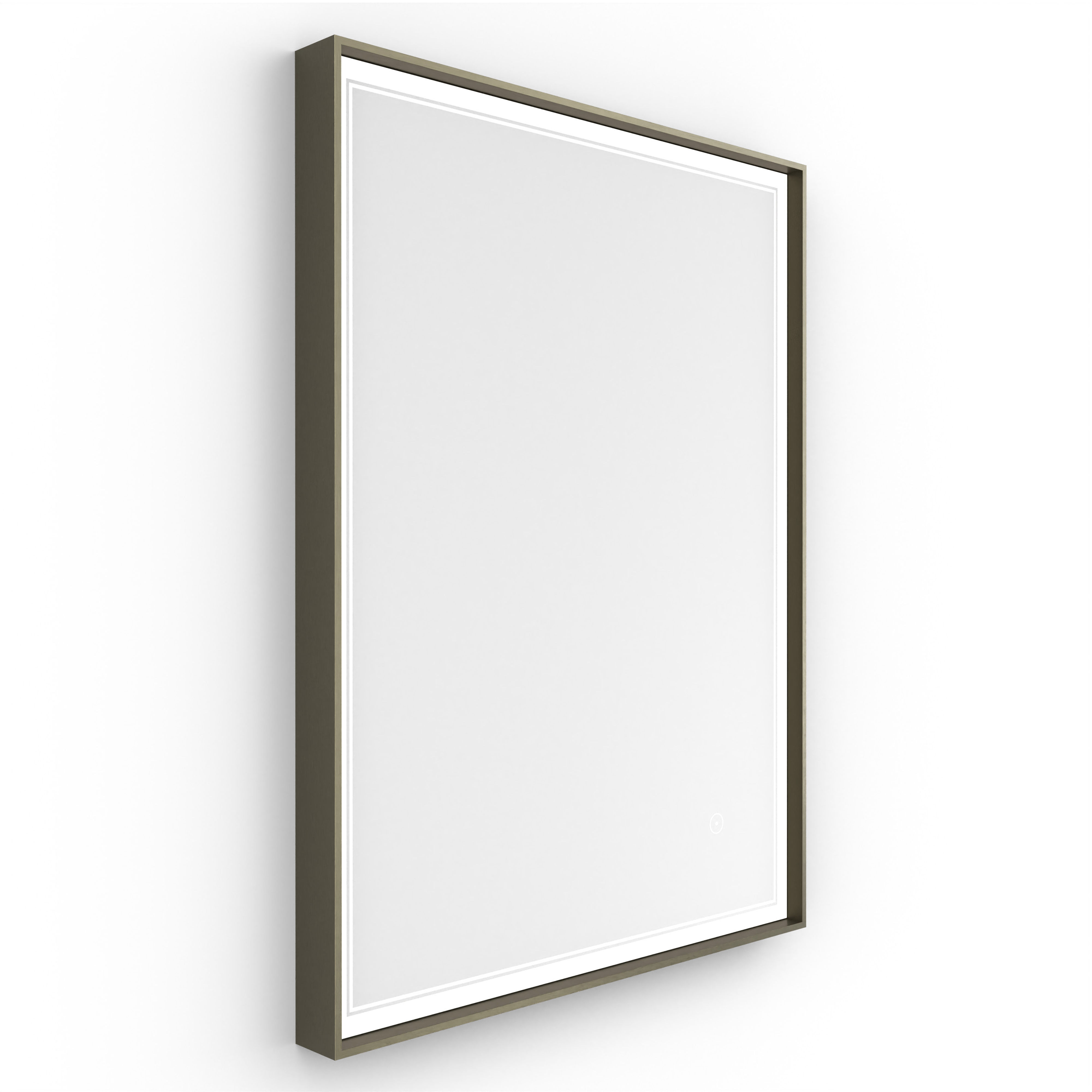 Origins Living Astoria Rectangular Mirror Brushed Bronze