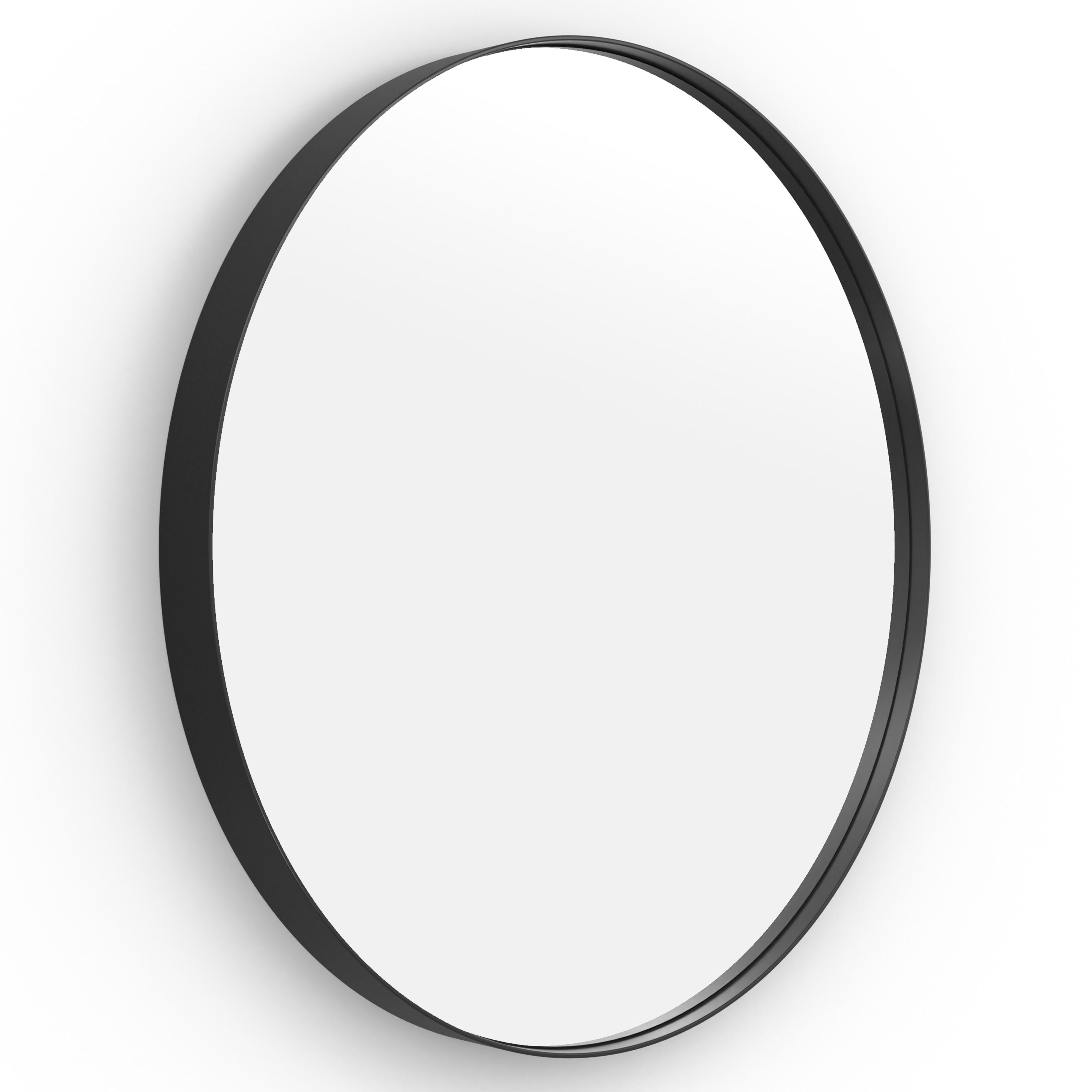 Origins Living City Round Mirror Black