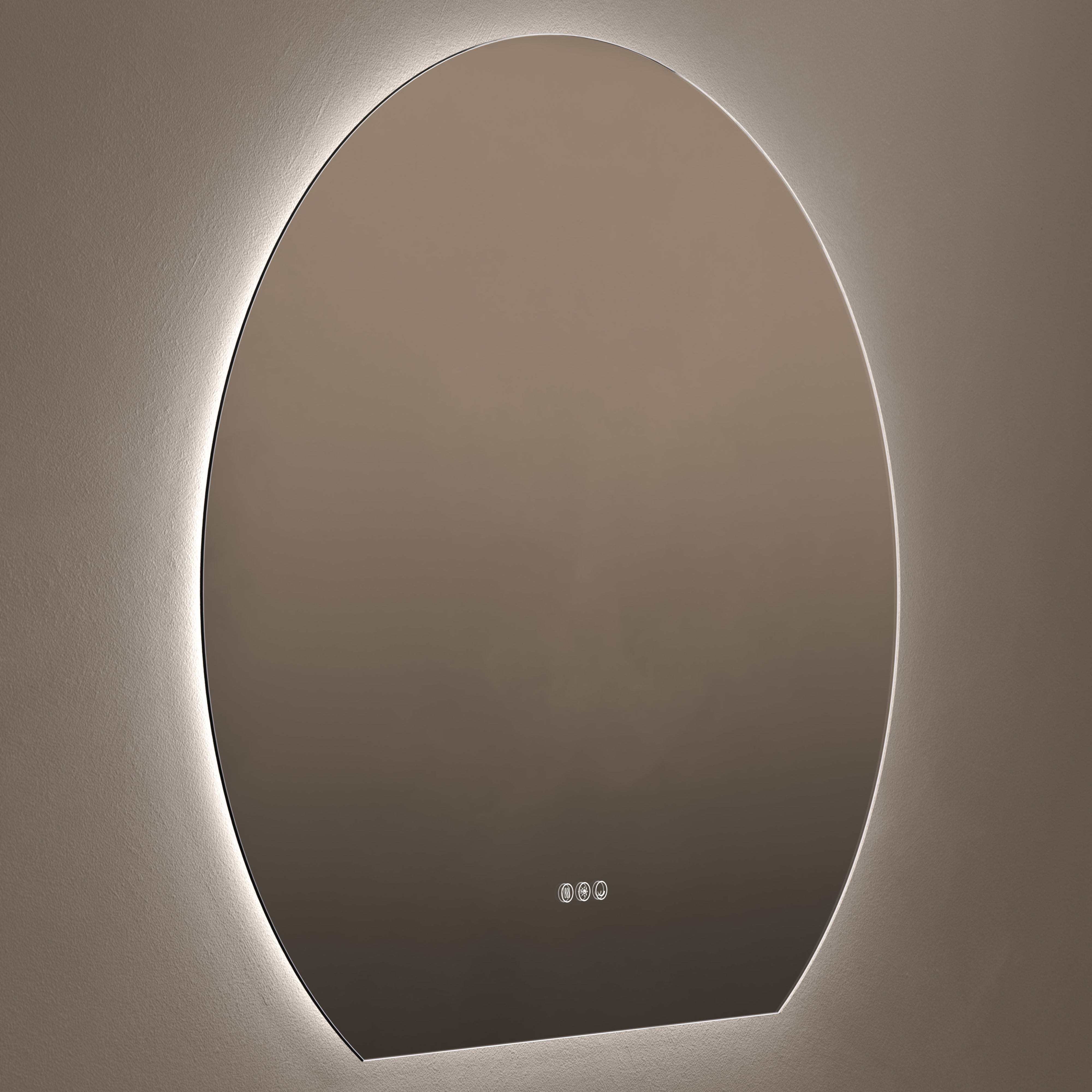 Origins Living Claris Round Cut Mirror 1000mm x 900mm - CLR-01D109-03