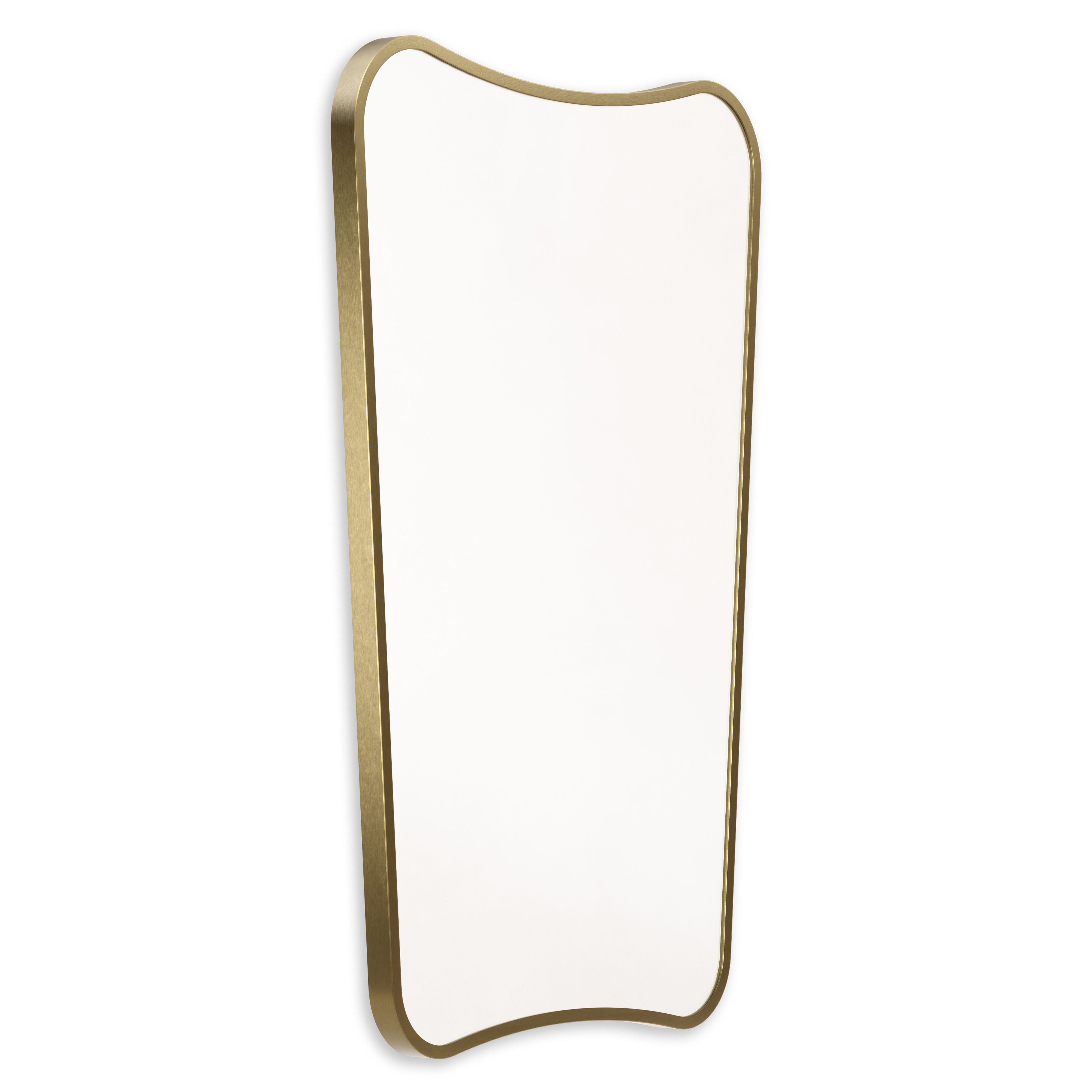 Origins Living Delphine Mirror Brushed Brass