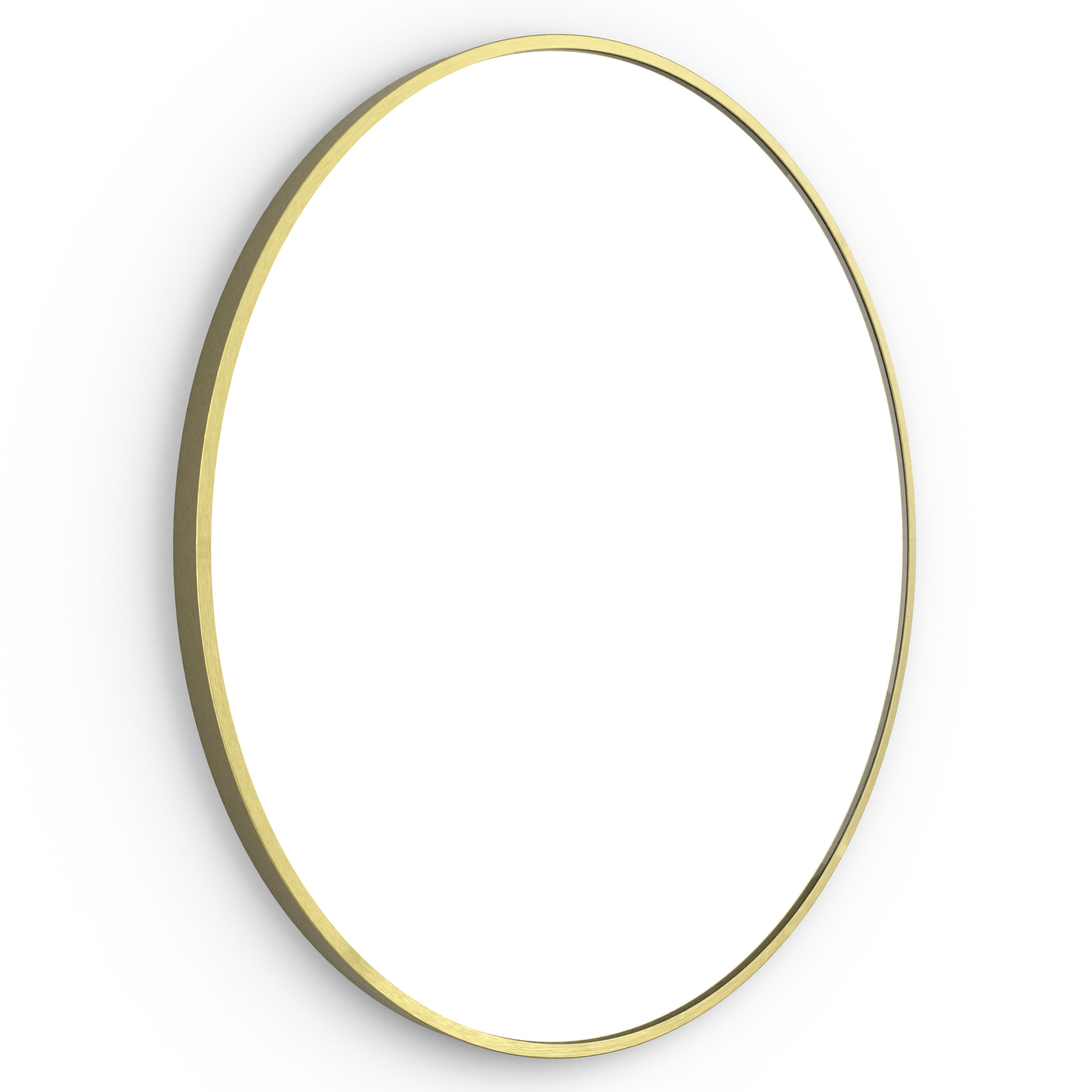 Origins Living Docklands Round Mirror Brushed Brass